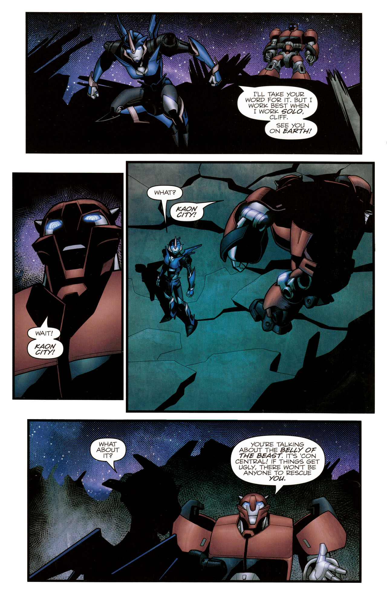 The Transformers: Prime Issue #1 - Page 21