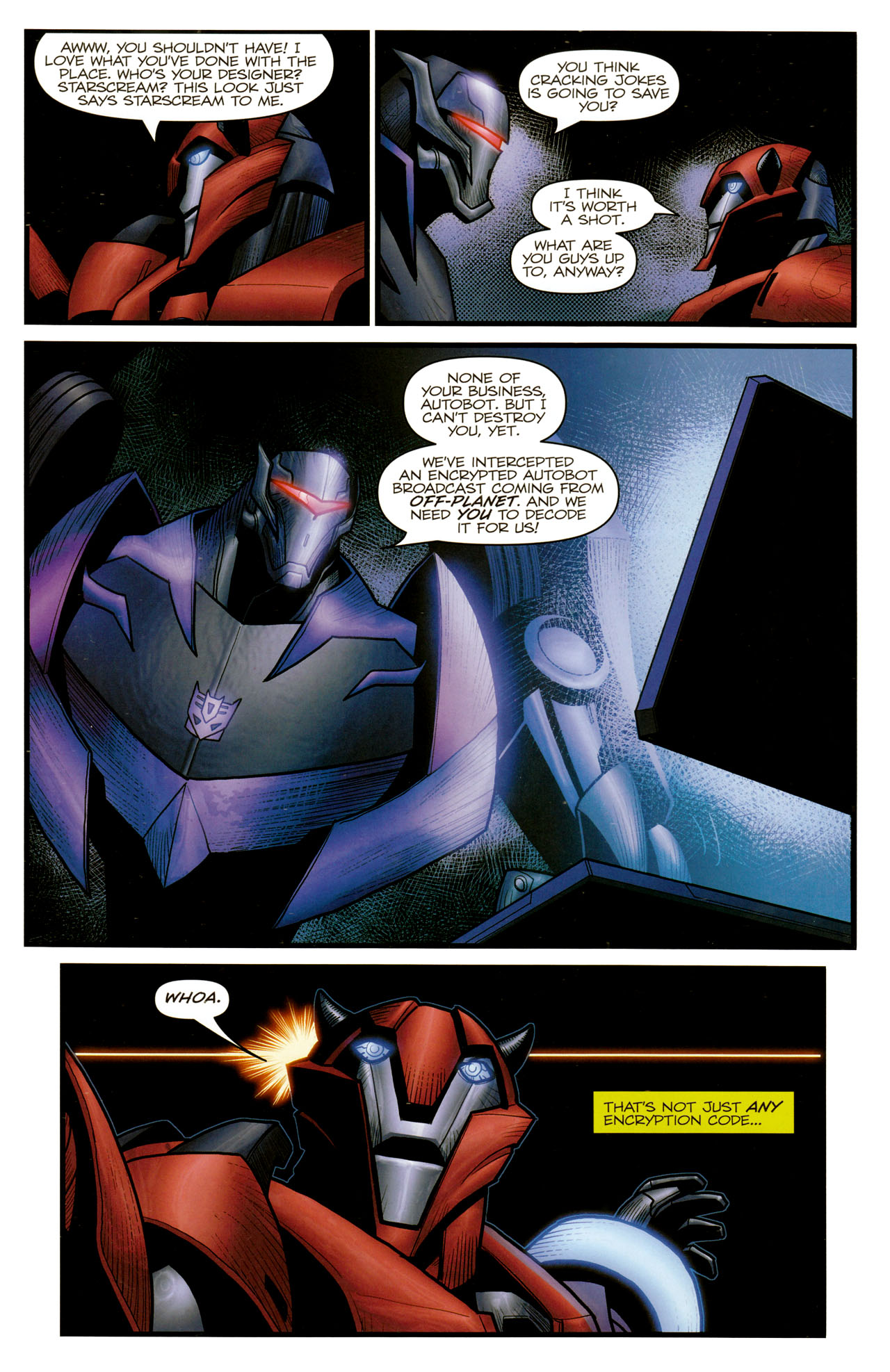 The Transformers: Prime Issue #1 - Page 9