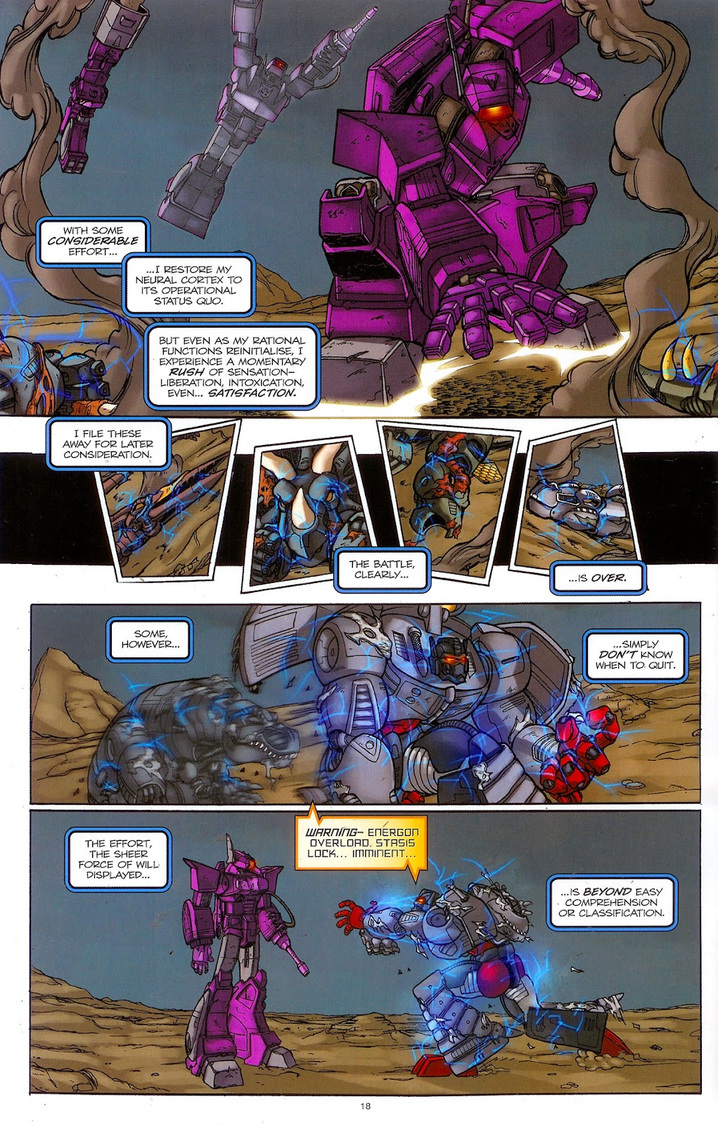 The Transformers Spotlight: Shockwave Full - Page 21