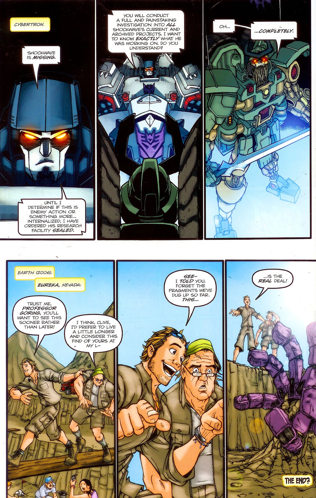 The Transformers Spotlight: Shockwave Full - Page 25