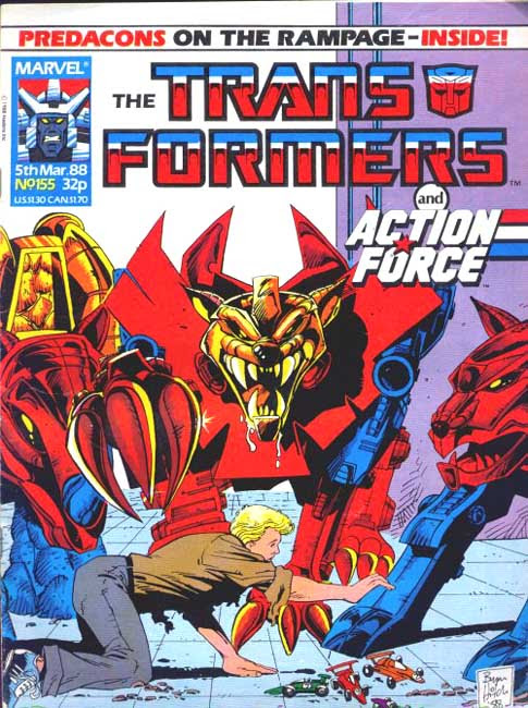 The Transformers (UK) Issue #155 - Page 1