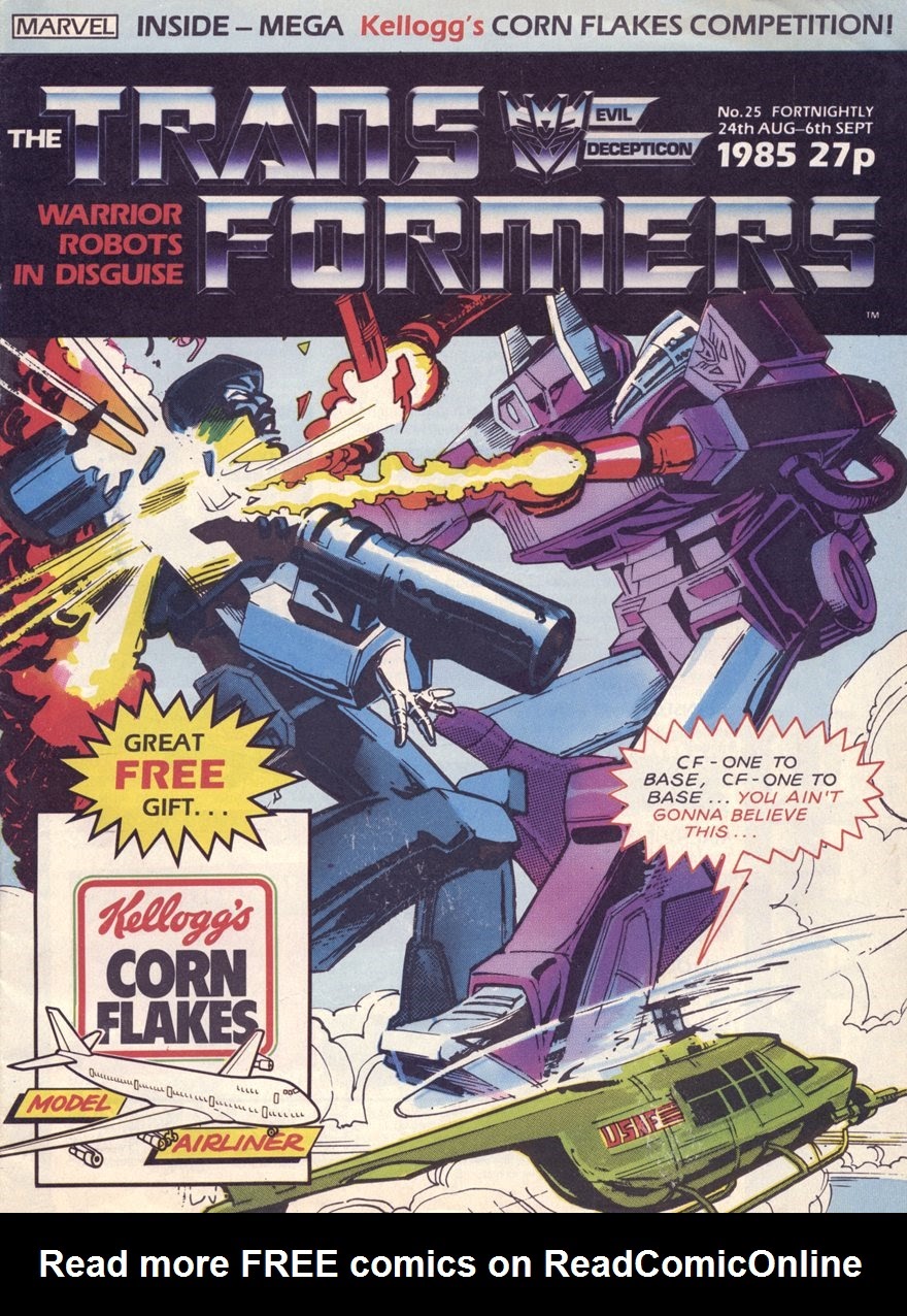 The Transformers (UK) Issue #25 - Page 1