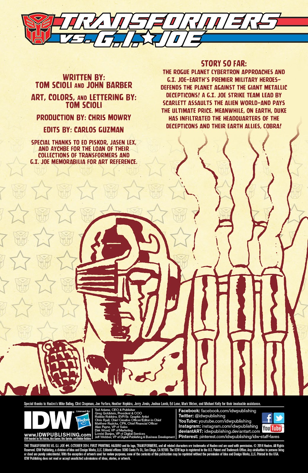 The Transformers vs. G.I. Joe Issue #4 - Page 2