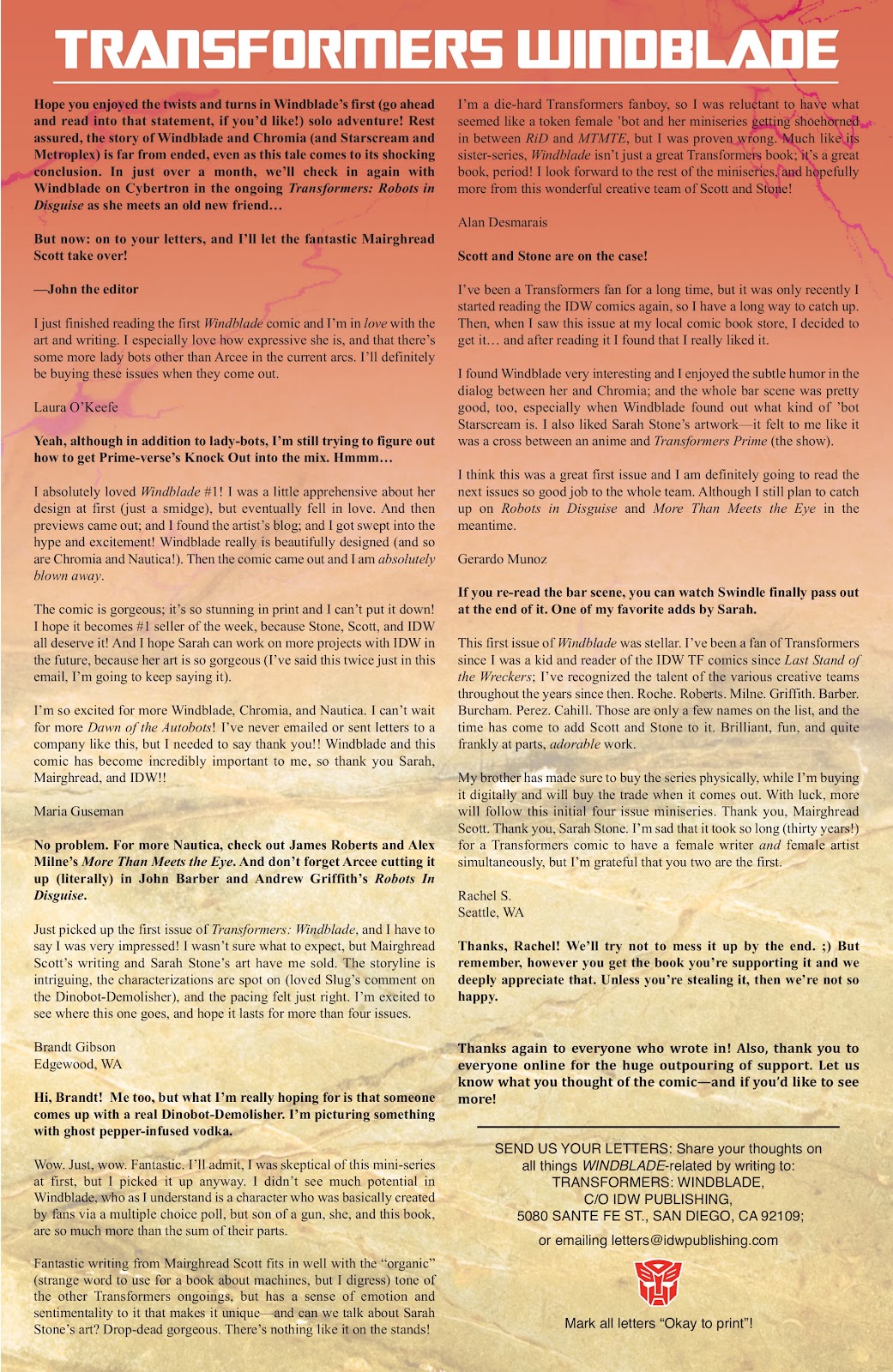 The Transformers: Windblade (2014) Issue #4 - Page 27