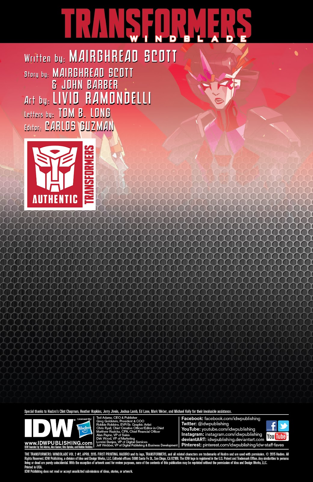 The Transformers: Windblade (2015) Issue #2 - Page 4