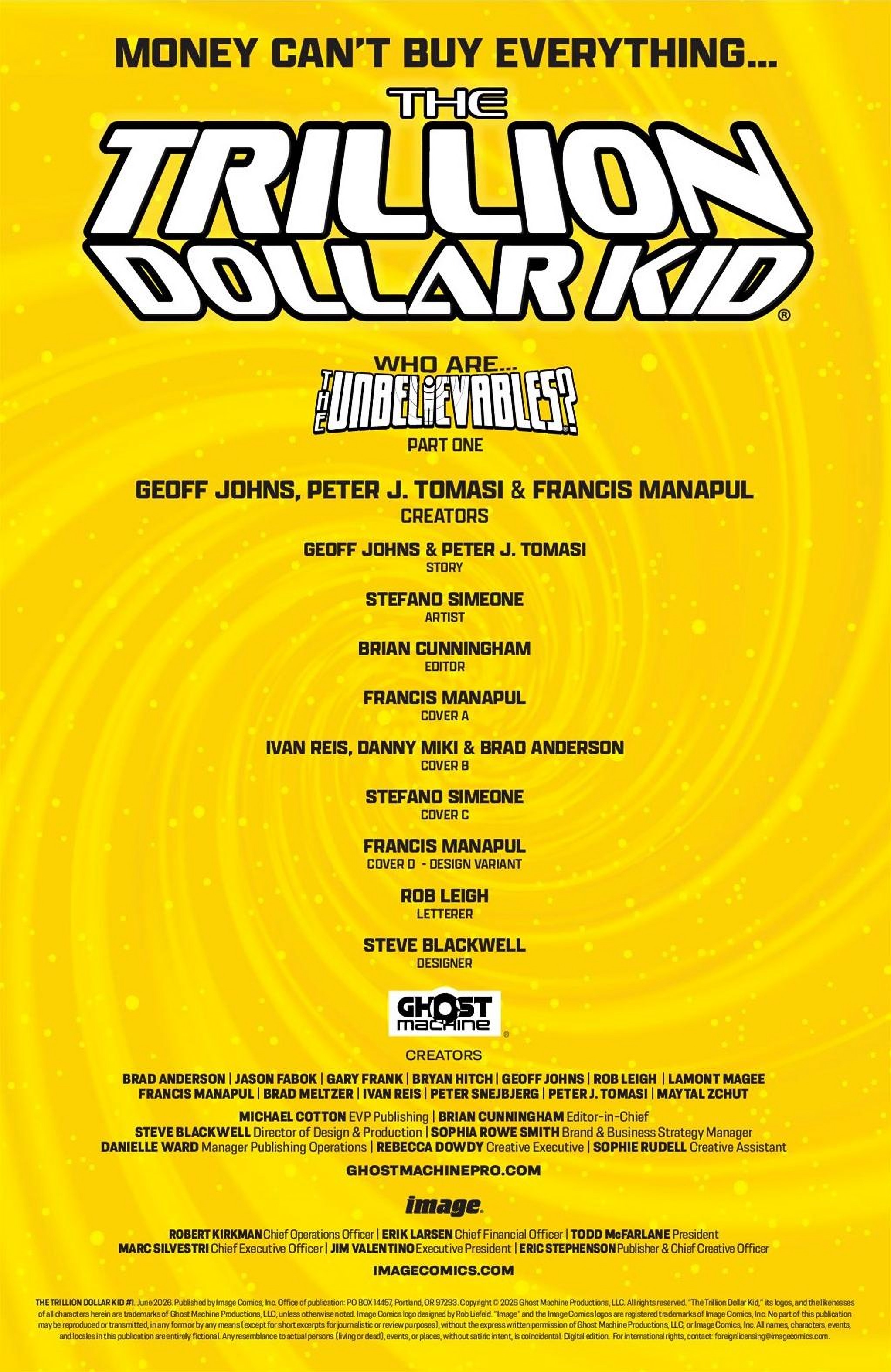 The Trillion Dollar Kid Issue #1 - Page 2