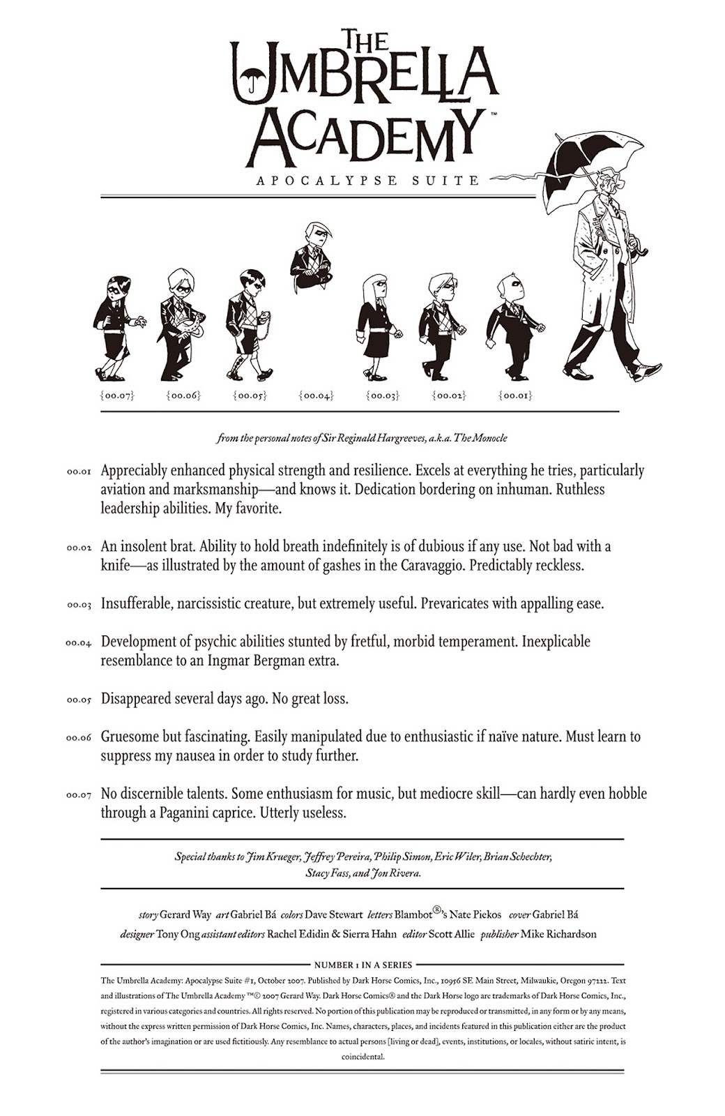 The Umbrella Academy: Apocalypse Suite Issue #1 - Page 2