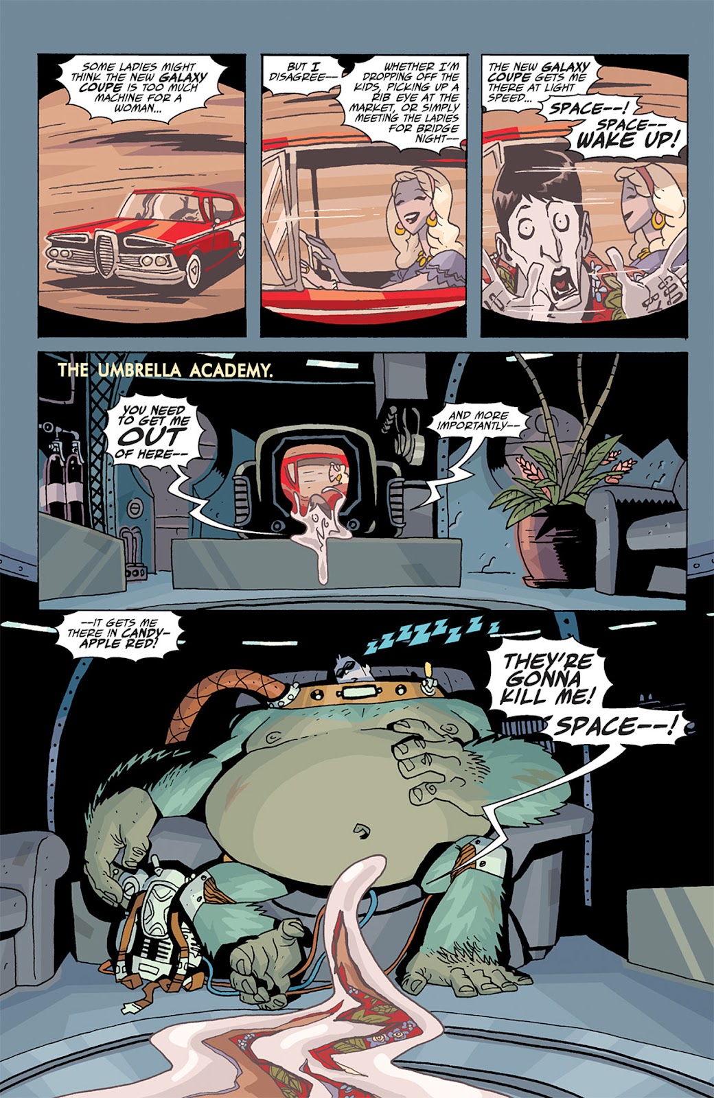 The Umbrella Academy: Dallas Issue #3 - Page 2