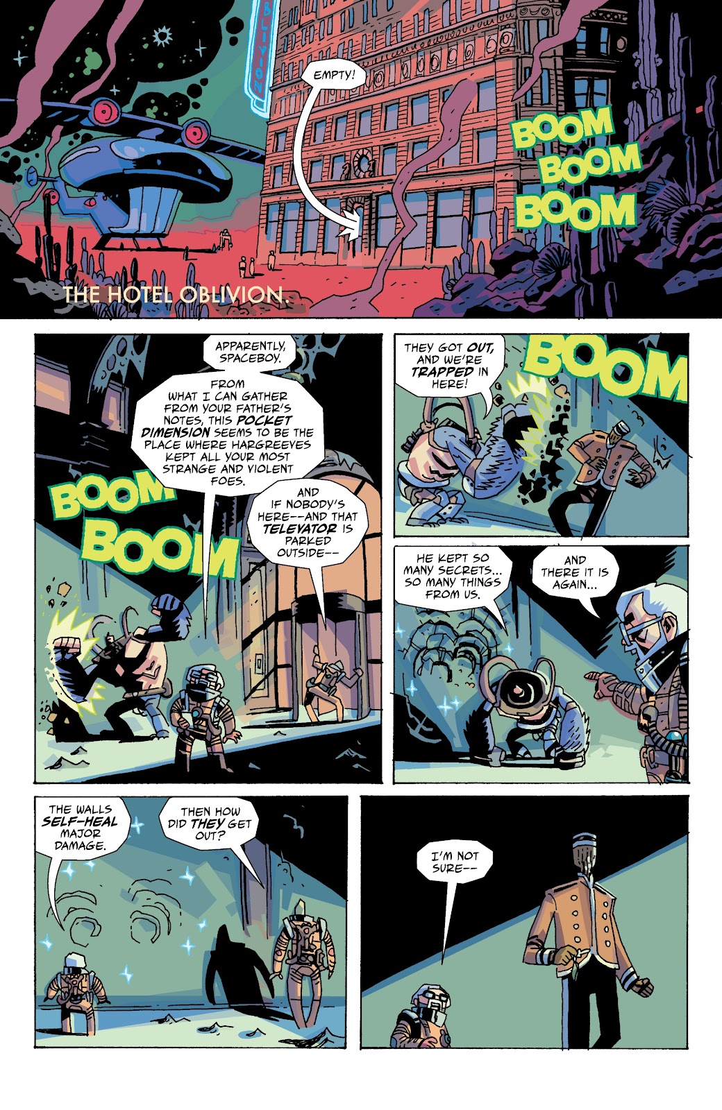 The Umbrella Academy: Hotel Oblivion Issue #5 - Page 22