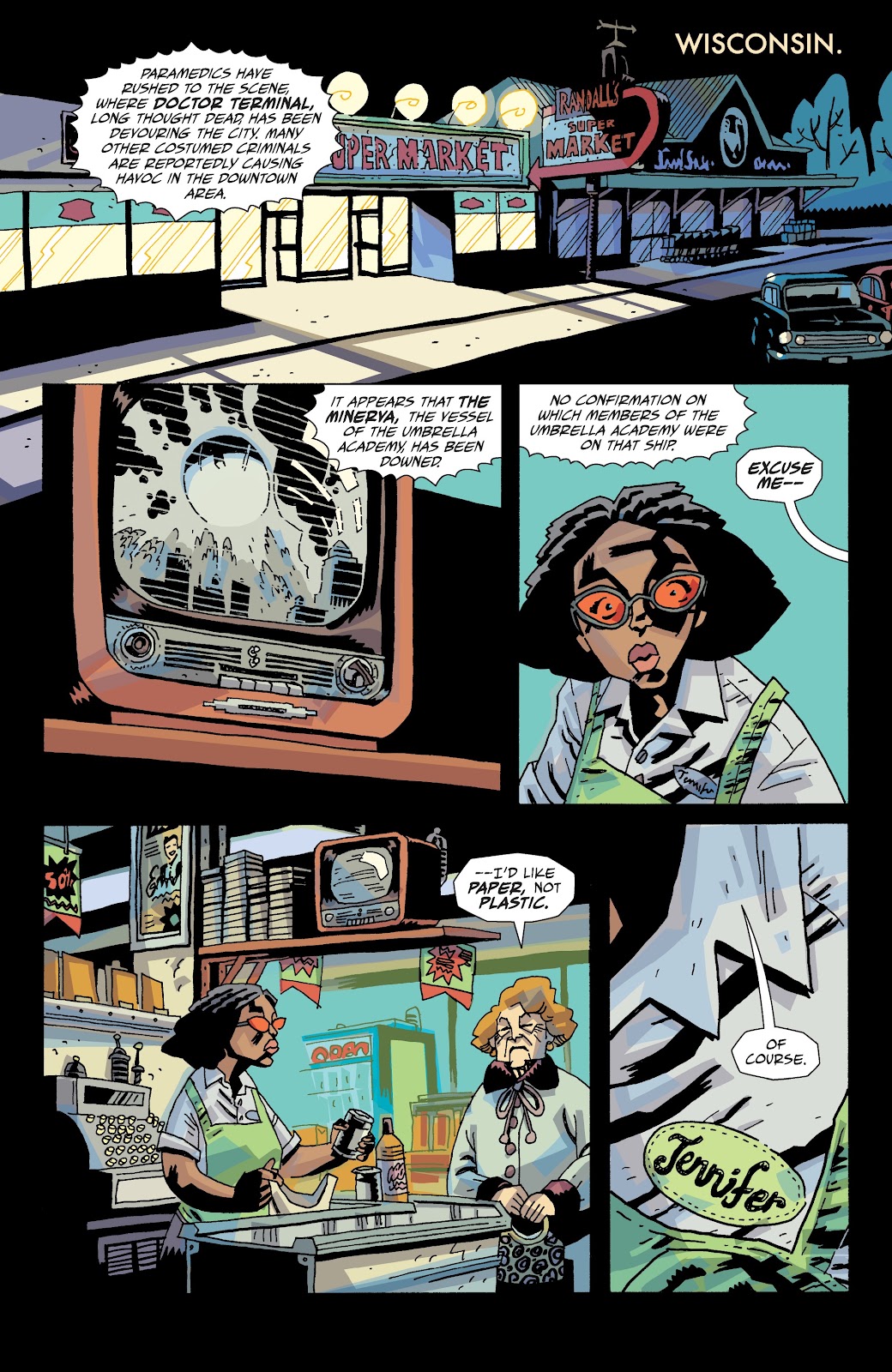 The Umbrella Academy: Hotel Oblivion Issue #7 - Page 7