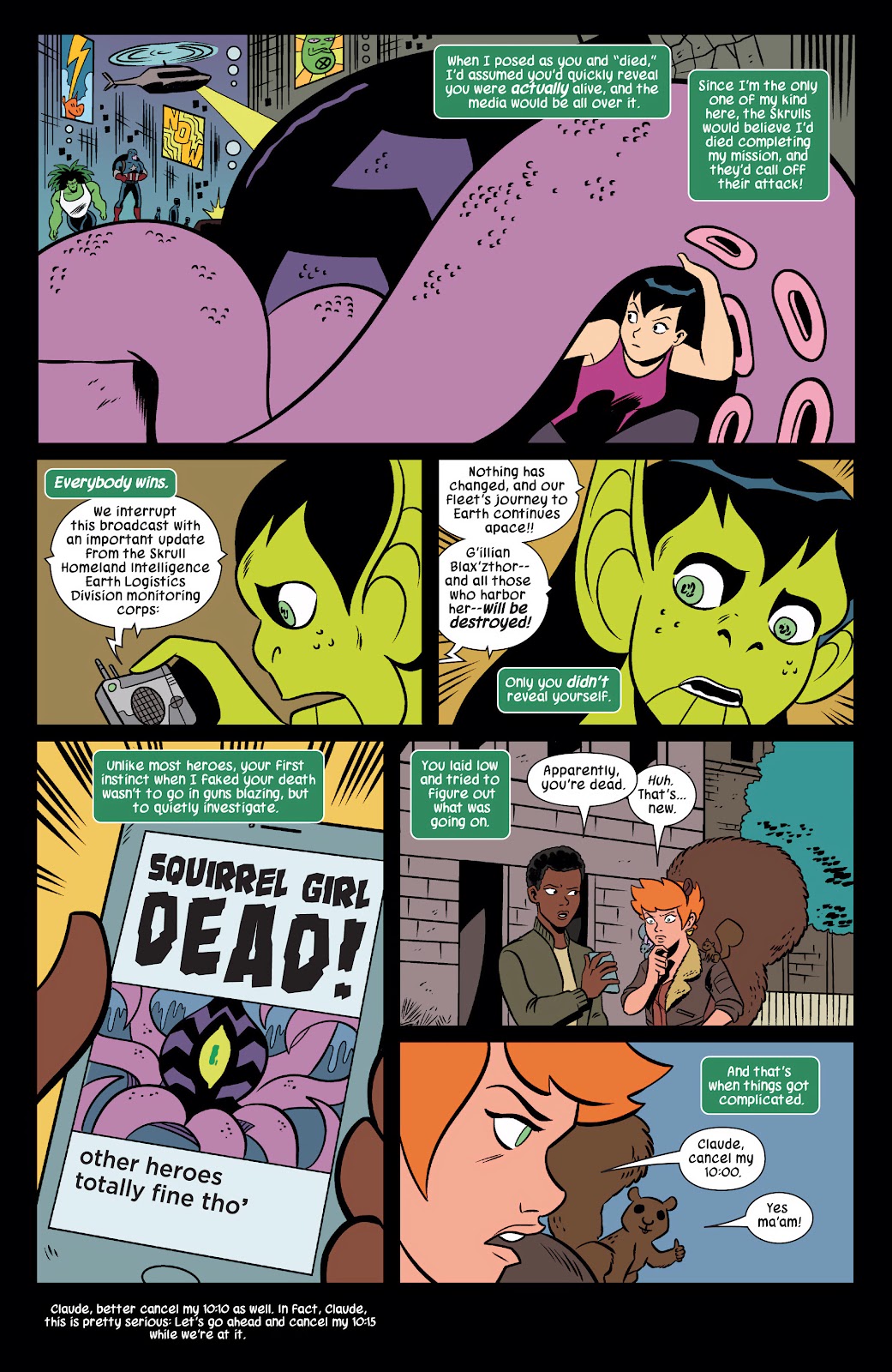 The Unbeatable Squirrel Girl Omnibus TPB (Part 14) - Page 12