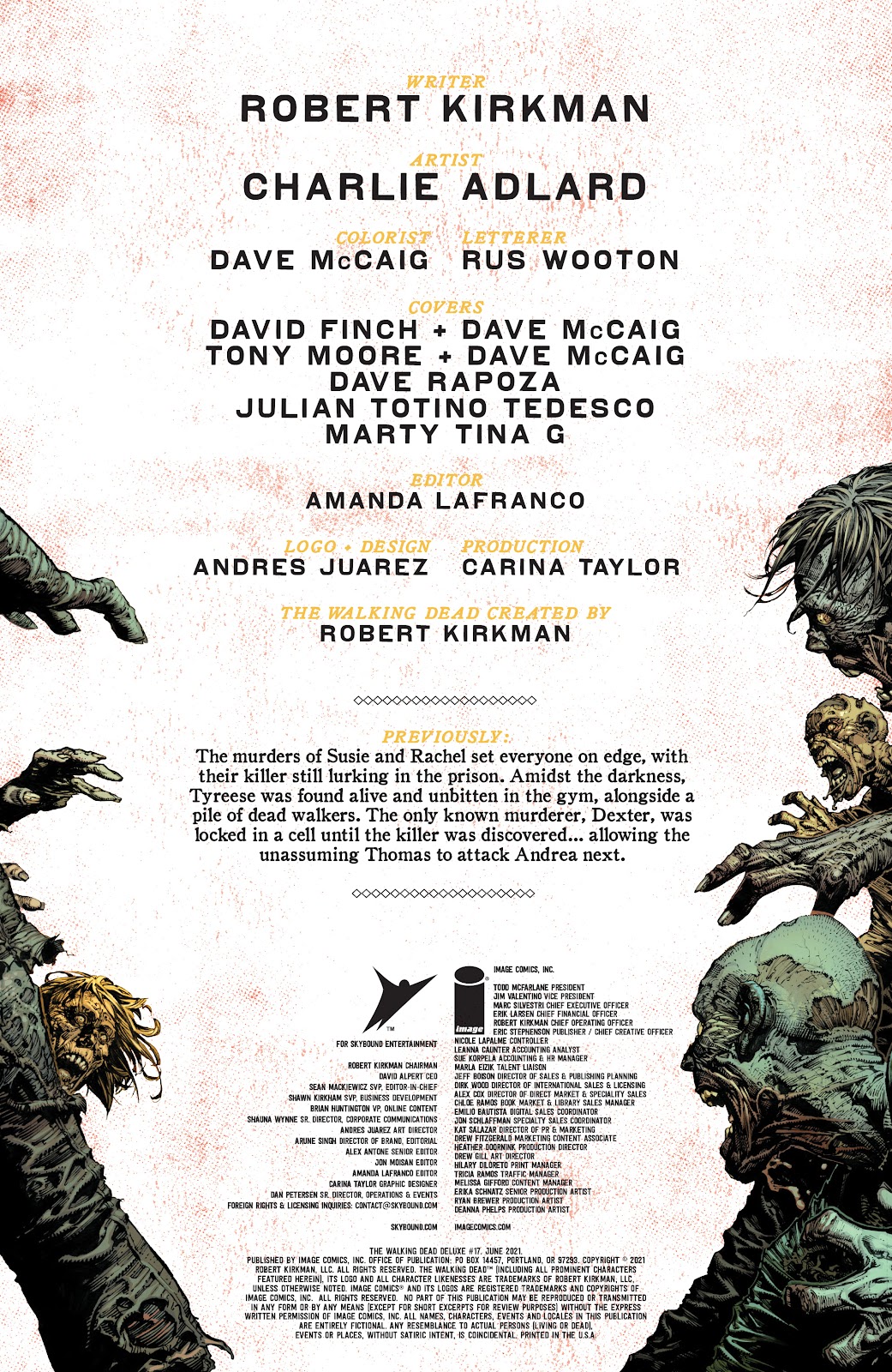The Walking Dead Deluxe Issue #17 - Page 2