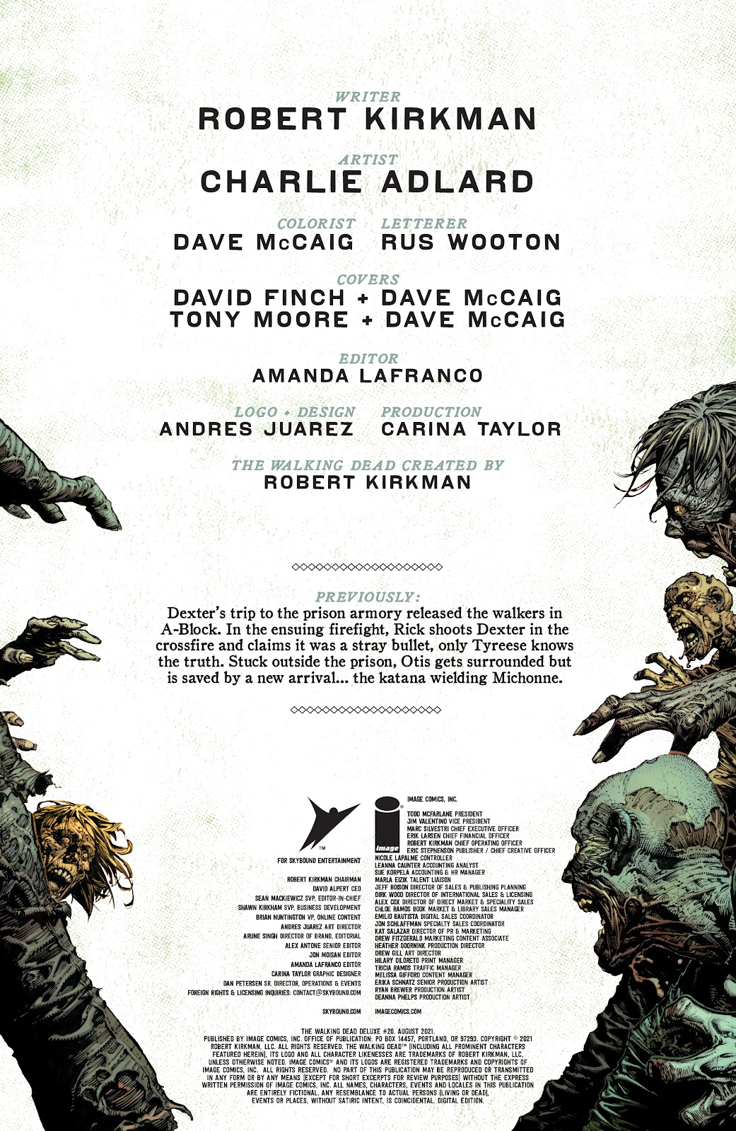 The Walking Dead Deluxe Issue #20 - Page 2