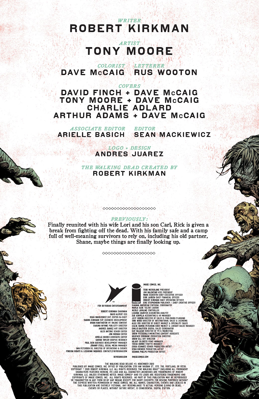 The Walking Dead Deluxe Issue #3 - Page 2