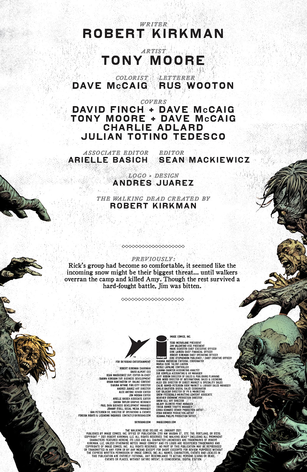 The Walking Dead Deluxe Issue #6 - Page 2