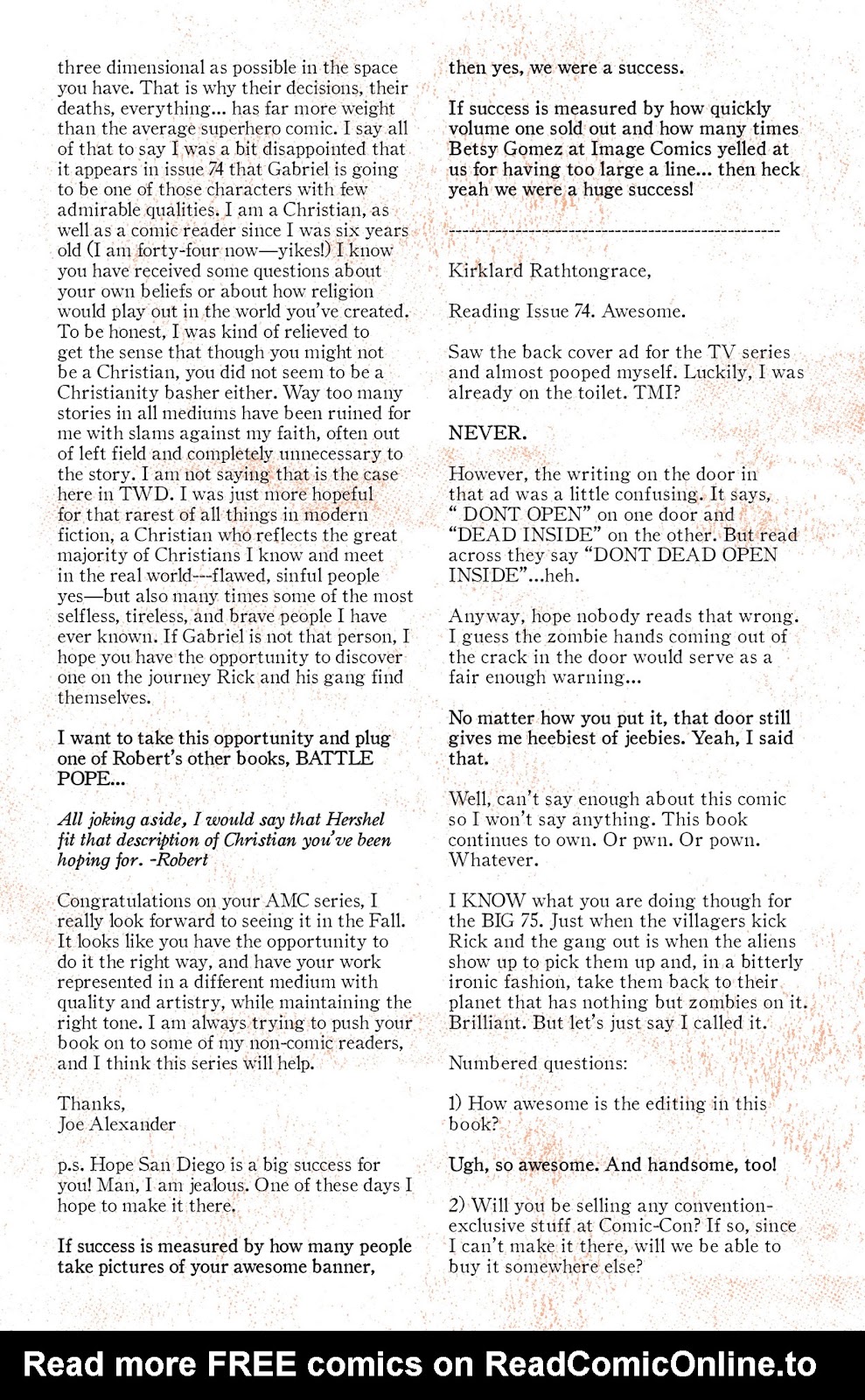 The Walking Dead Deluxe Issue #76 - Page 25