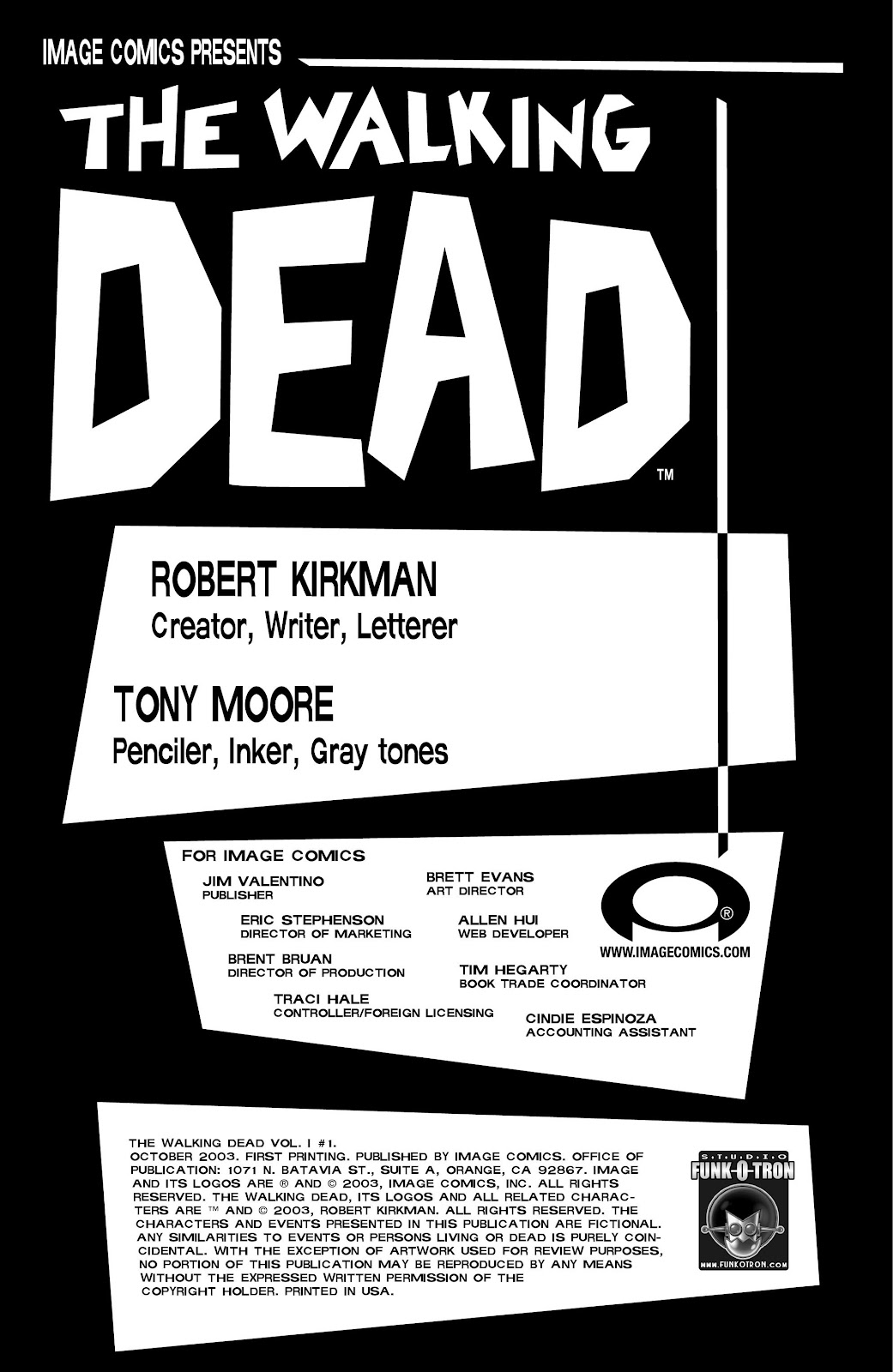 The Walking Dead Issue #1 - Page 2