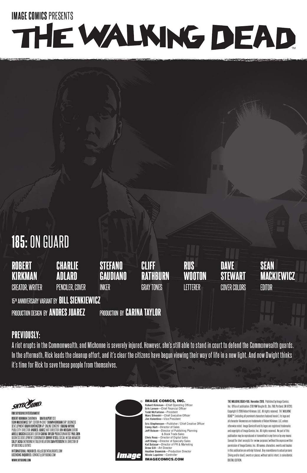 The Walking Dead Issue #185 - Page 2