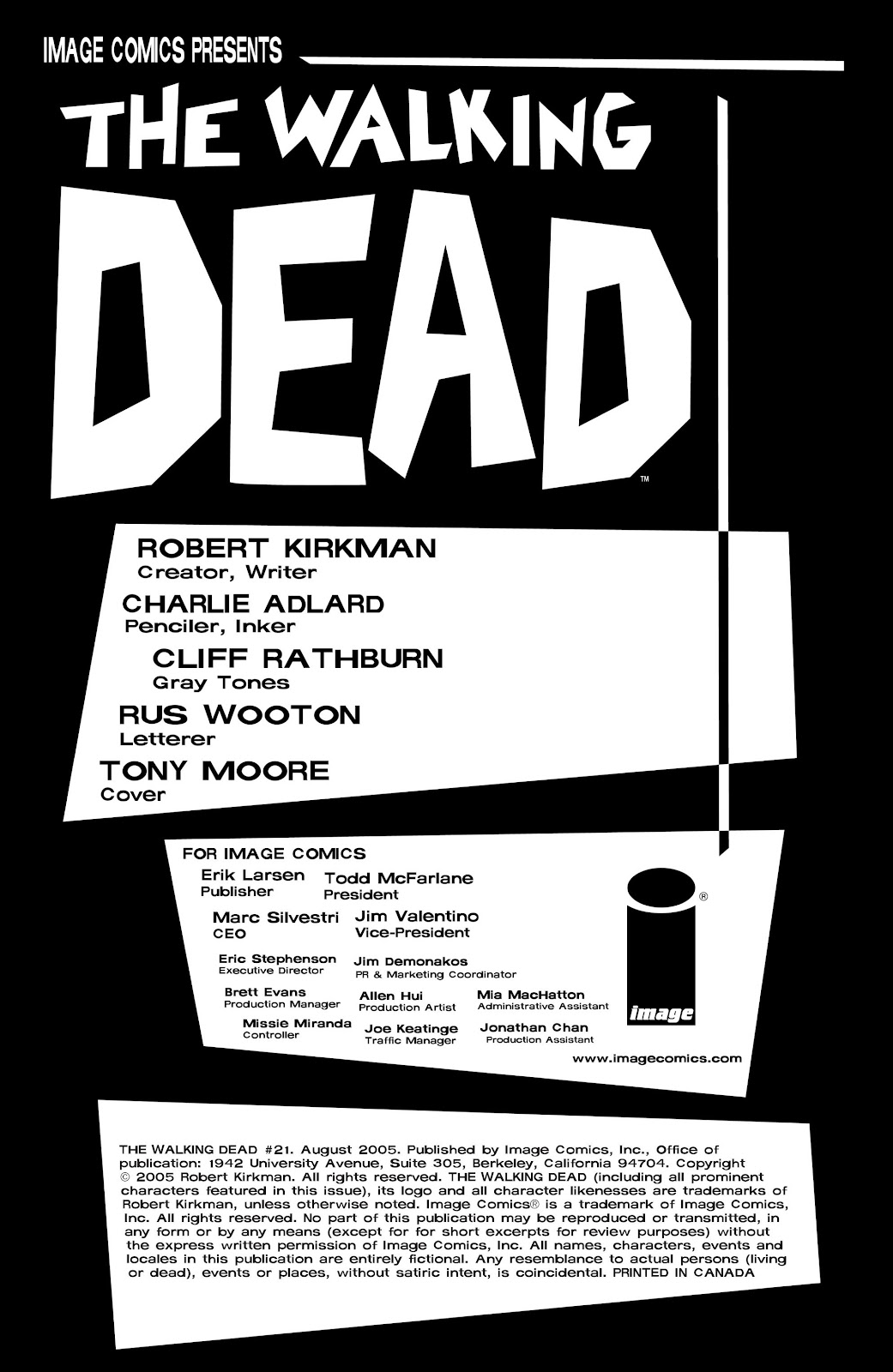 The Walking Dead Issue #21 - Page 2