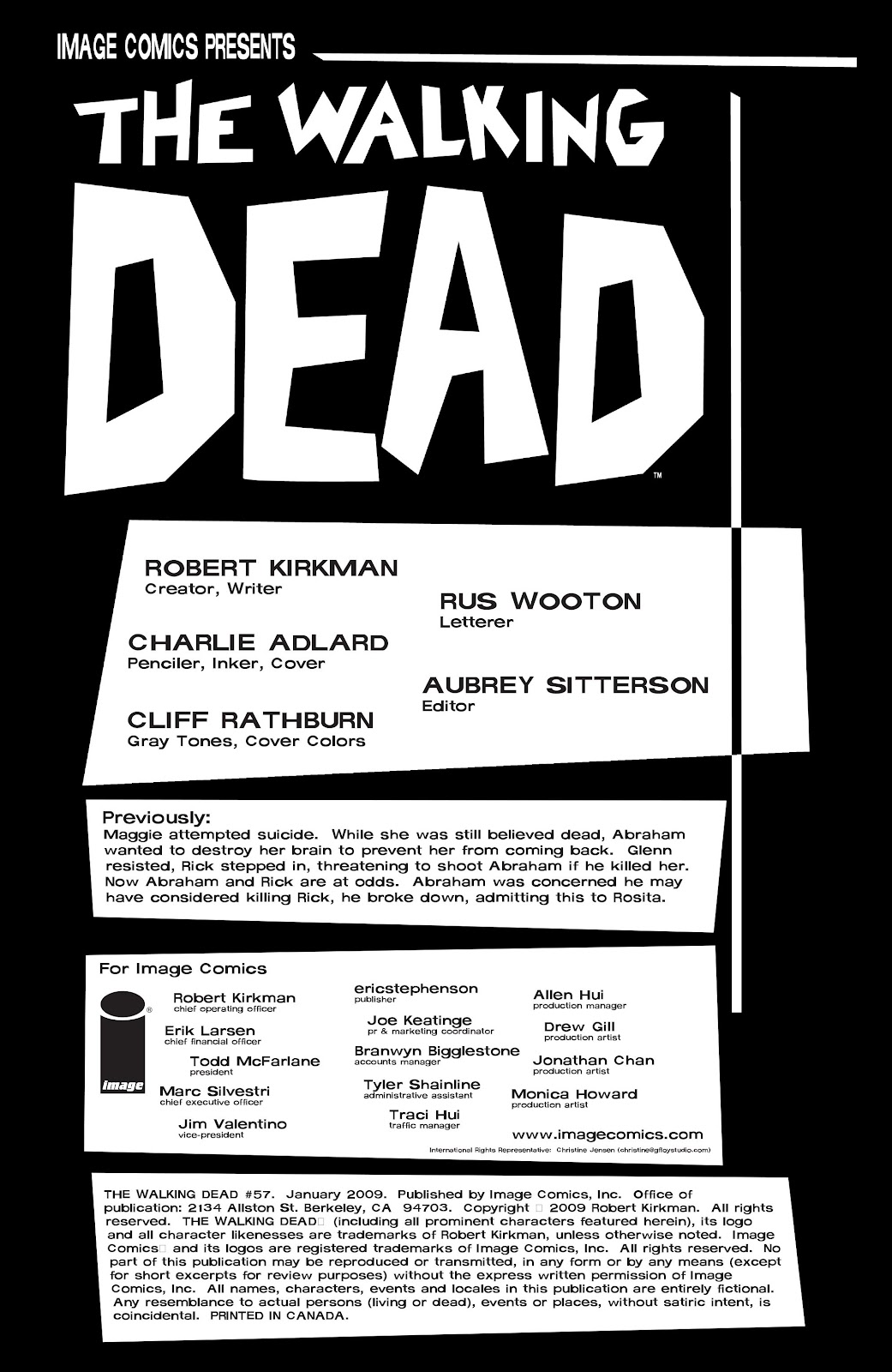 The Walking Dead Issue #57 - Page 2