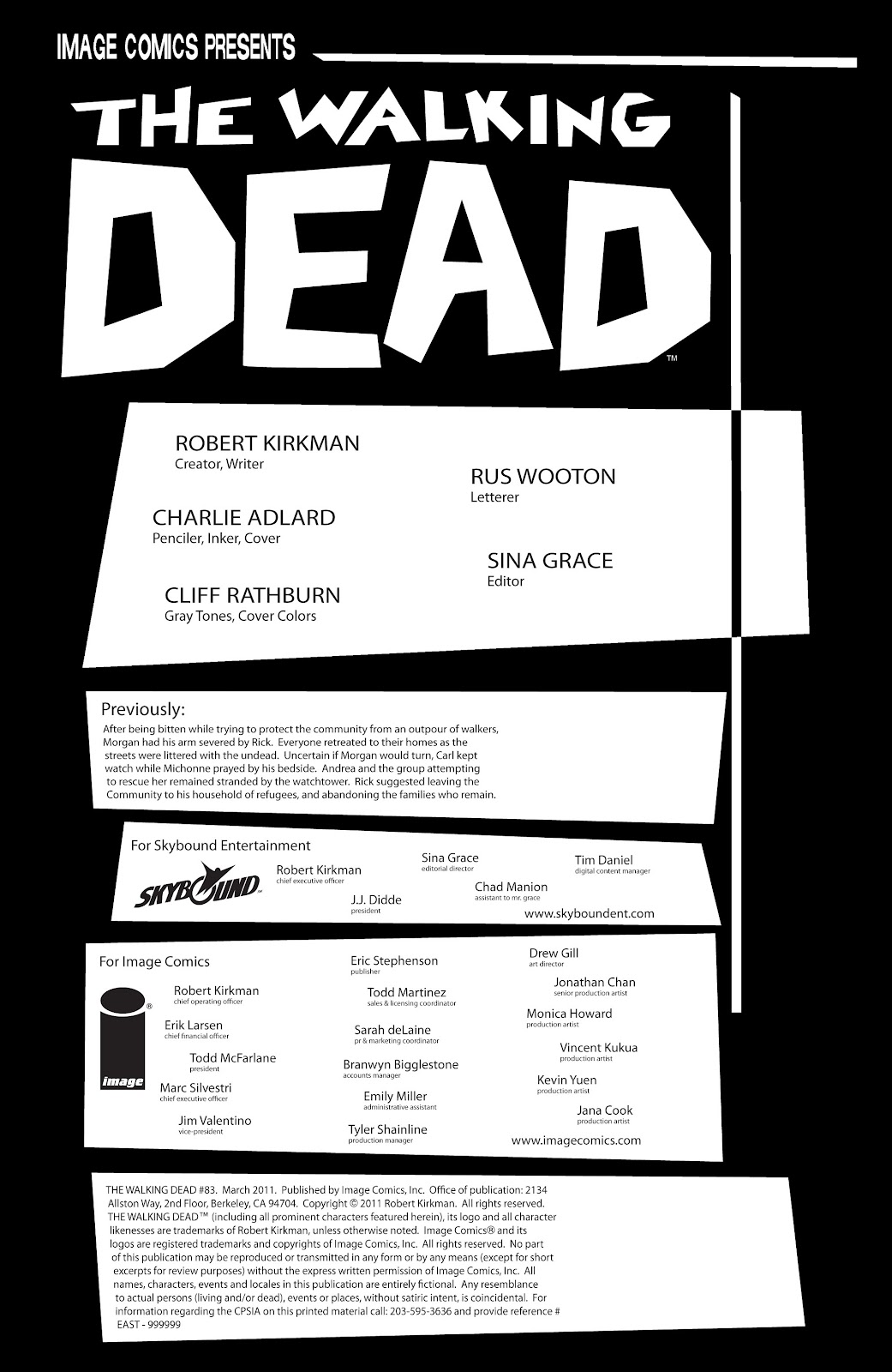 The Walking Dead Issue #83 - Page 2