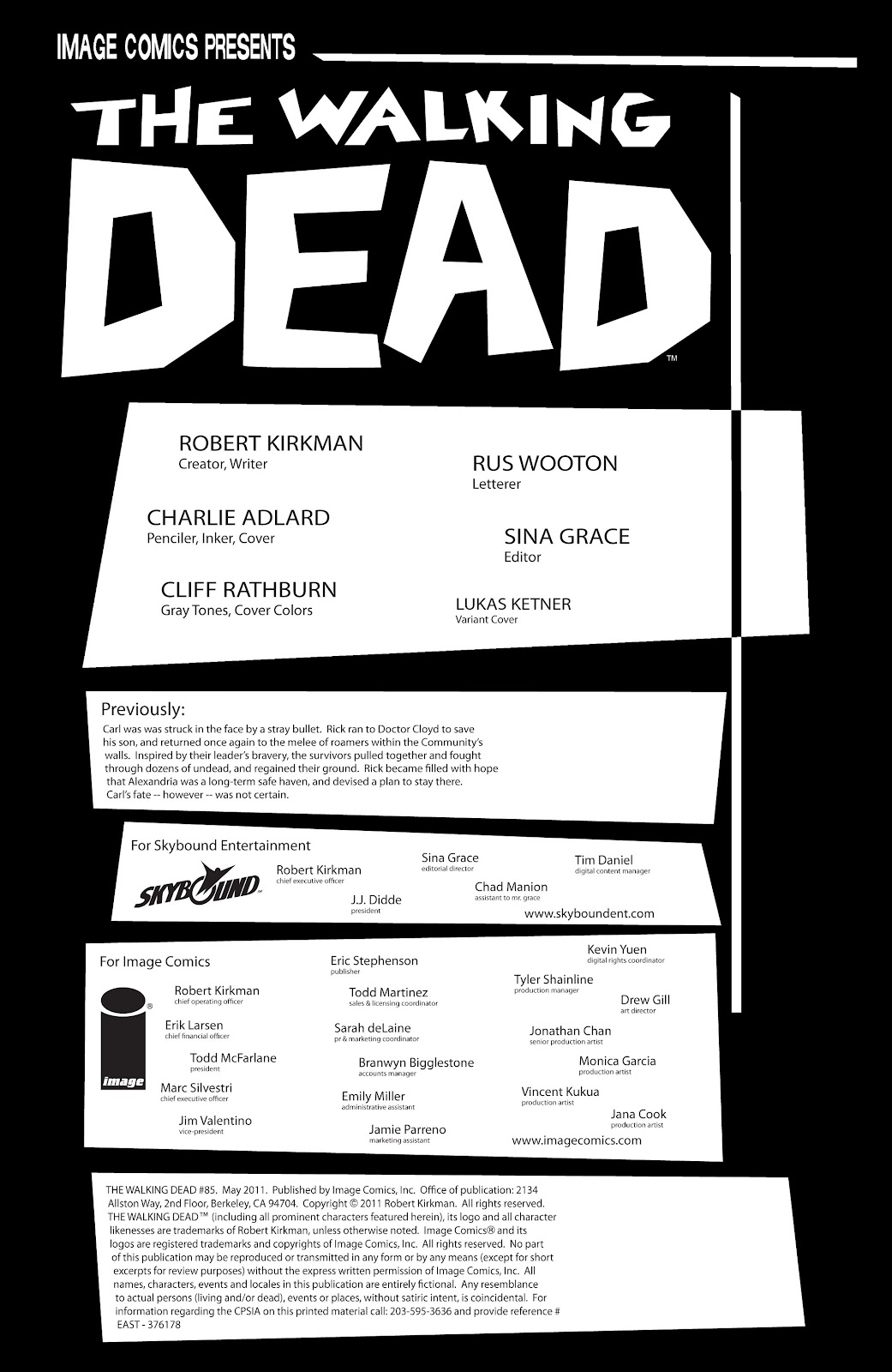 The Walking Dead Issue #85 - Page 2