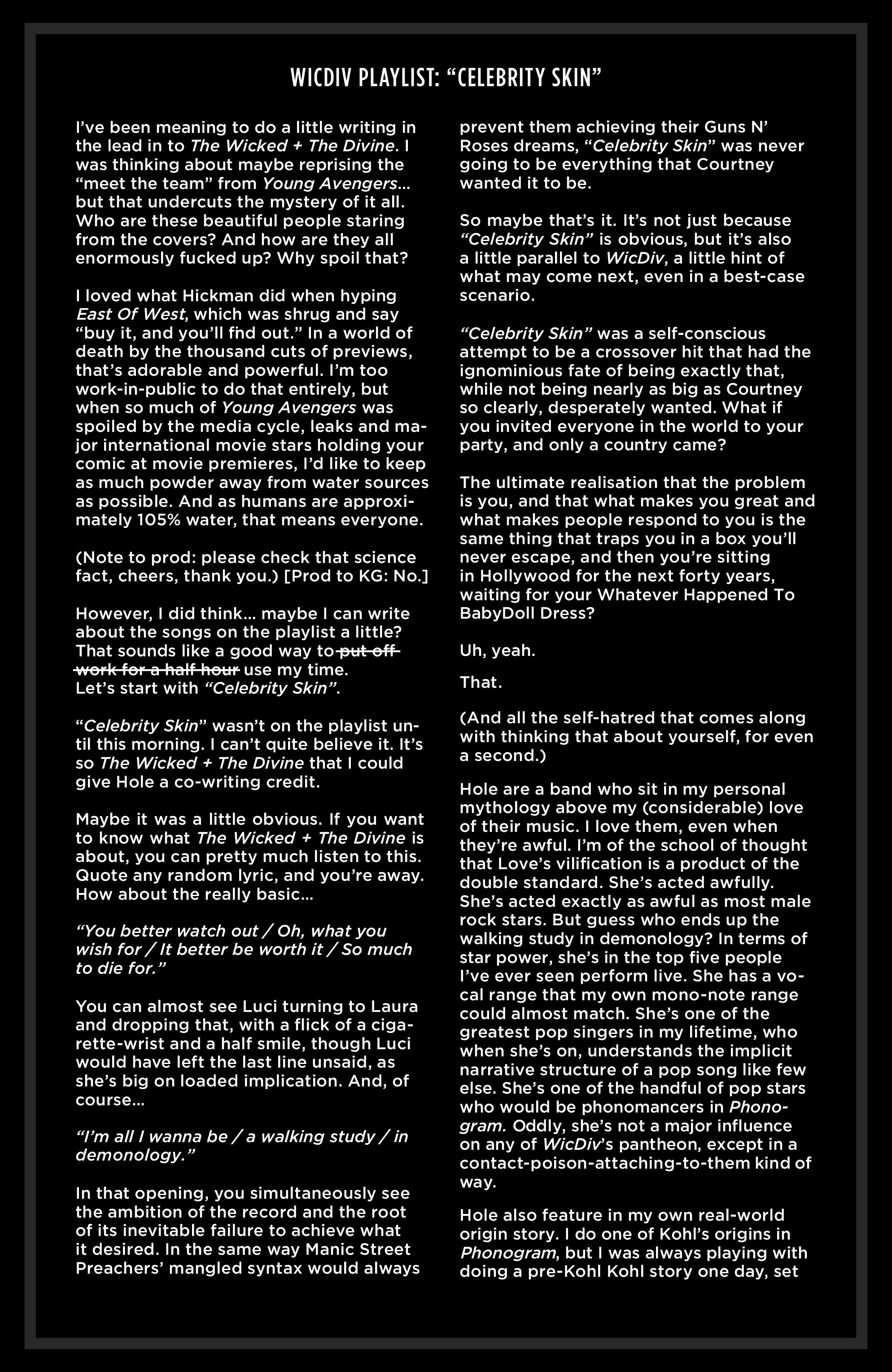 The Wicked + The Divine Issue #2 - Page 30