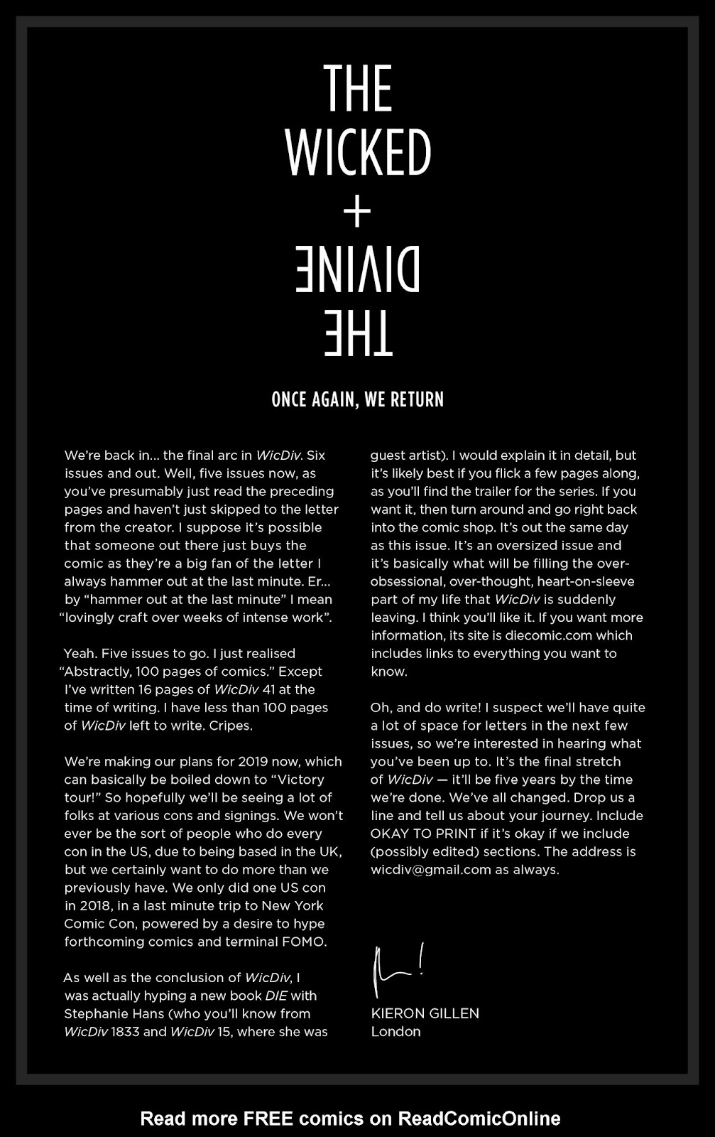 The Wicked + The Divine Issue #40 - Page 25