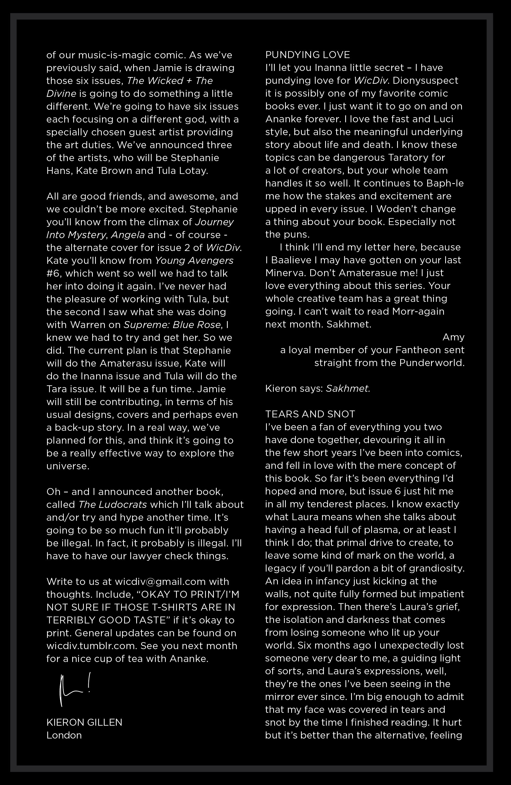 The Wicked + The Divine Issue #8 - Page 34
