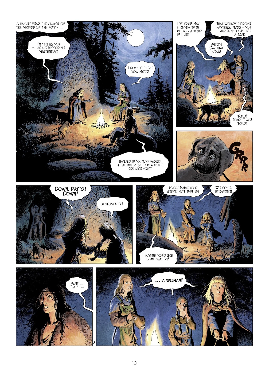 The World of Thorgal: Wolfcub Issue #4 - Page 12