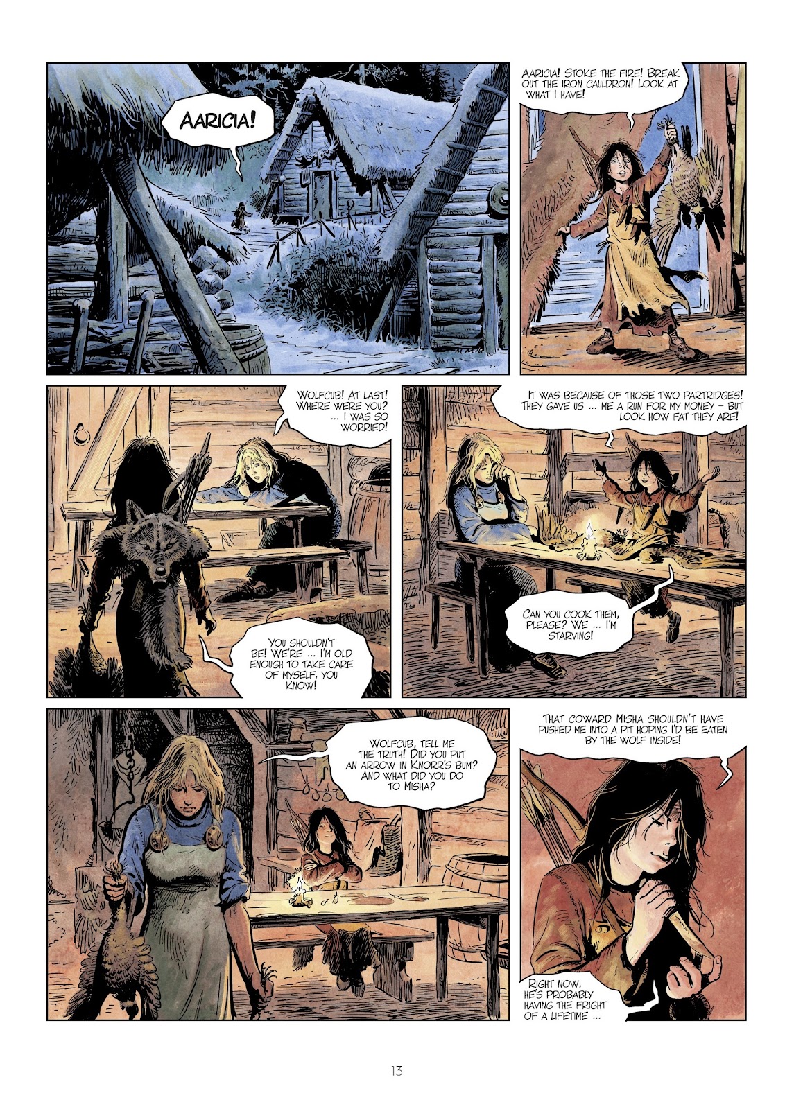 The World of Thorgal: Wolfcub Issue #4 - Page 15