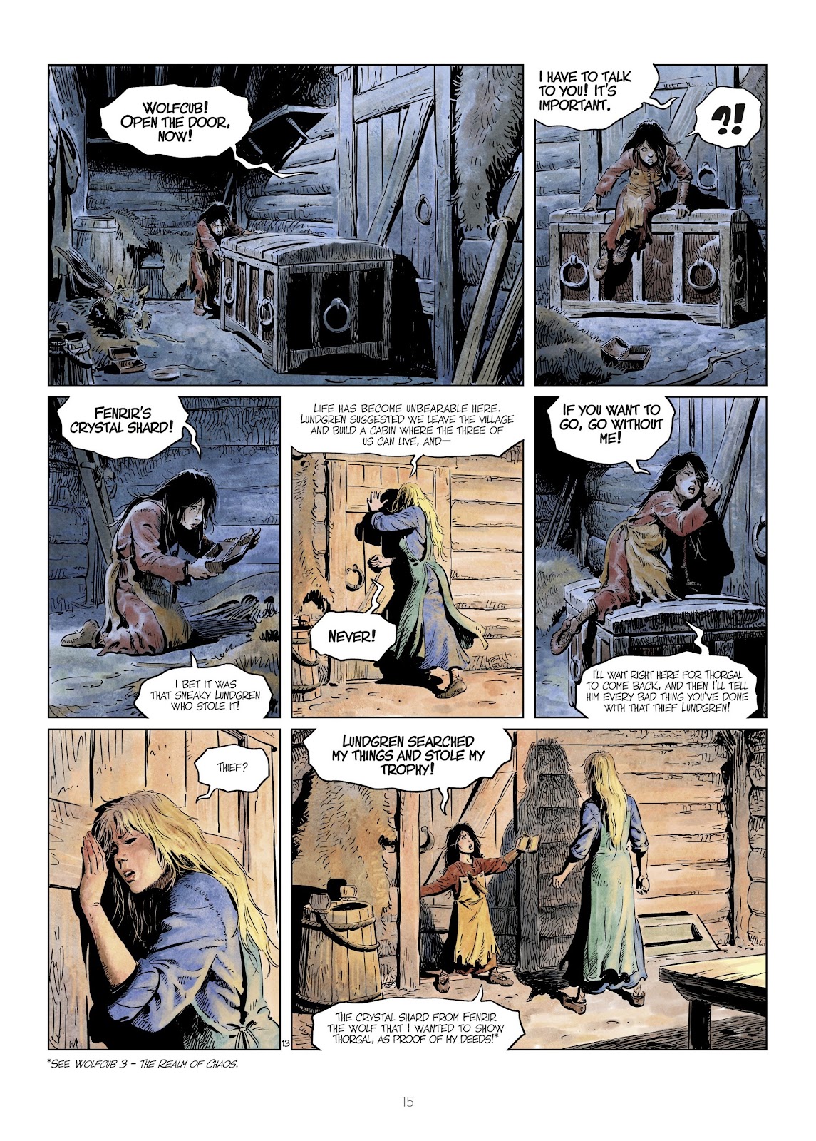 The World of Thorgal: Wolfcub Issue #4 - Page 17