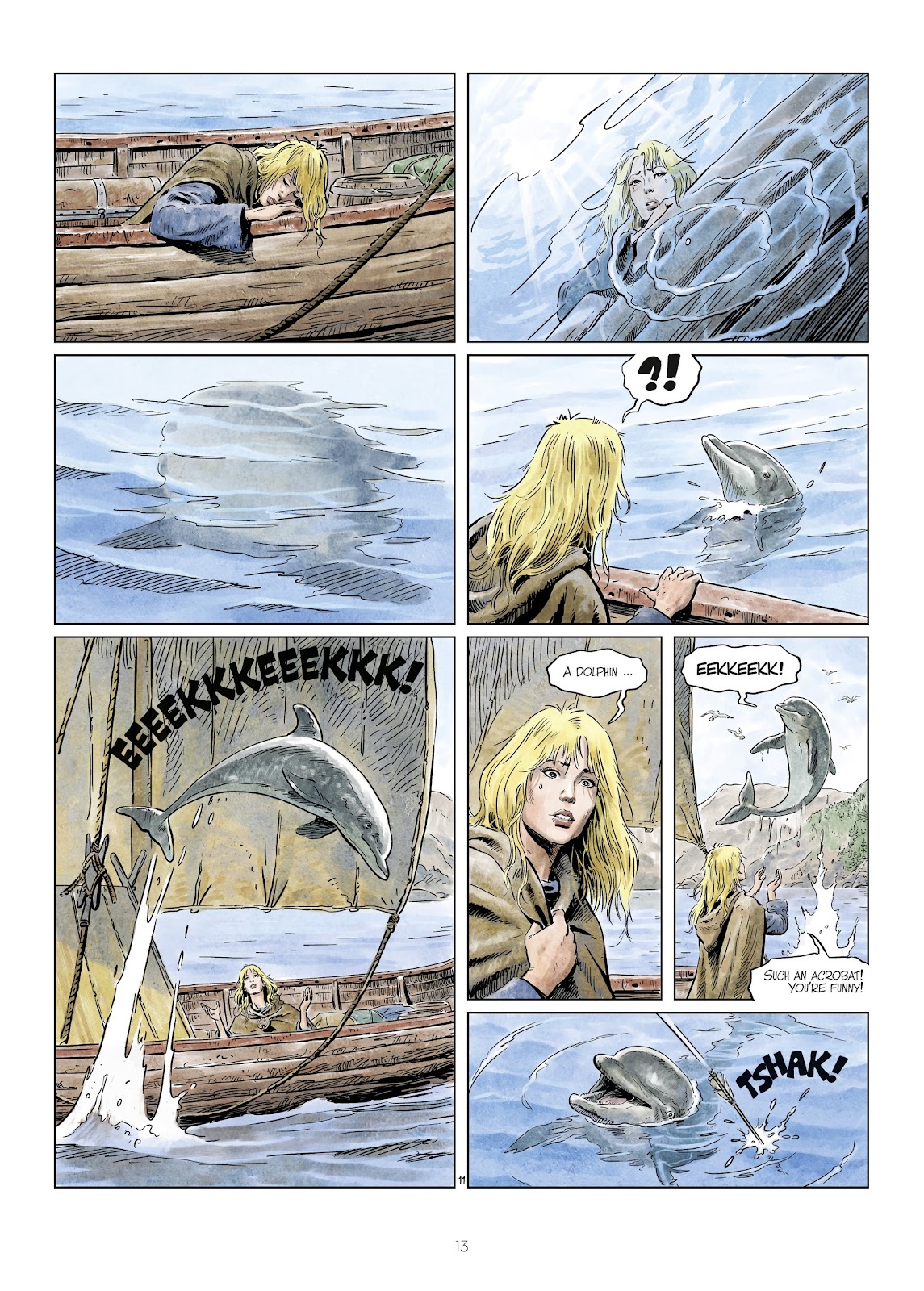 The World of Thorgal: Wolfcub Issue #5 - Page 15
