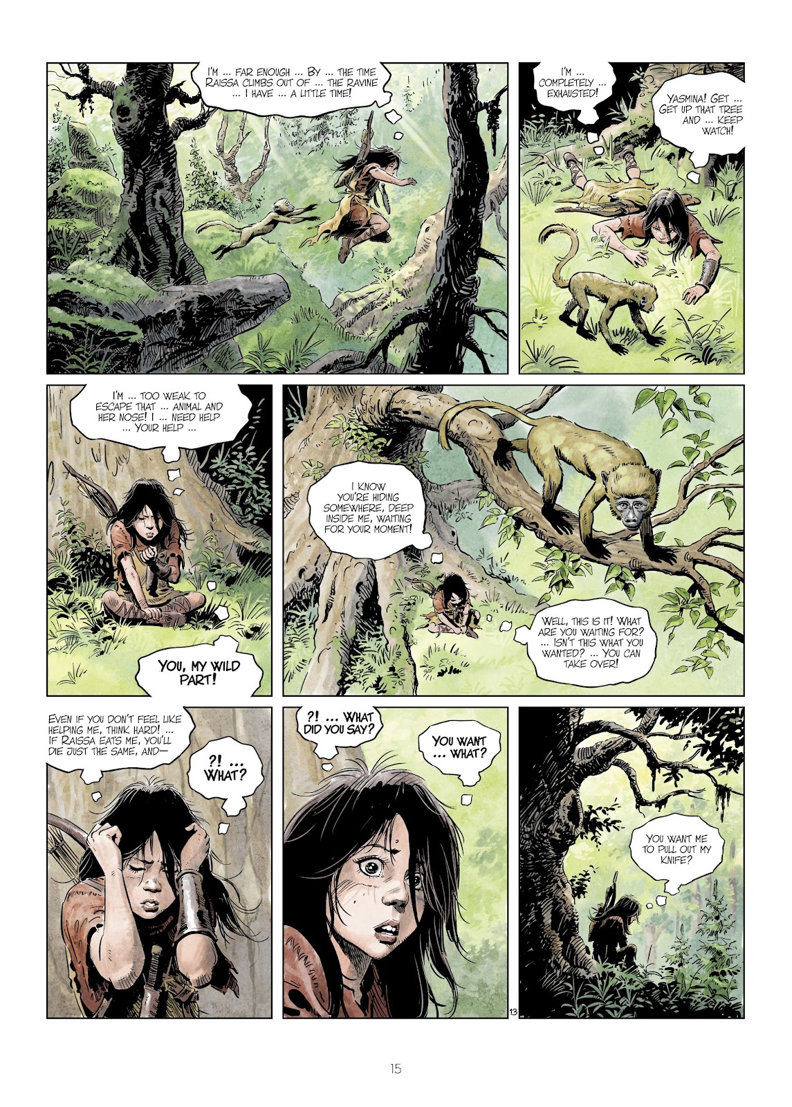 The World of Thorgal: Wolfcub Issue #5 - Page 17