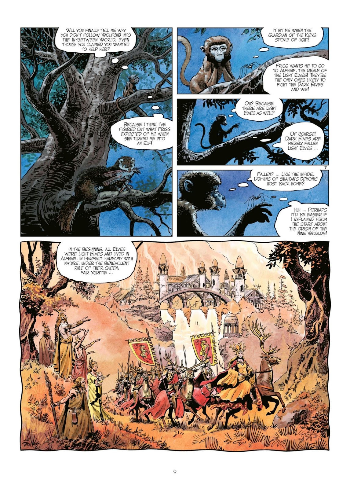 The World of Thorgal: Wolfcub Issue #7 - Page 11