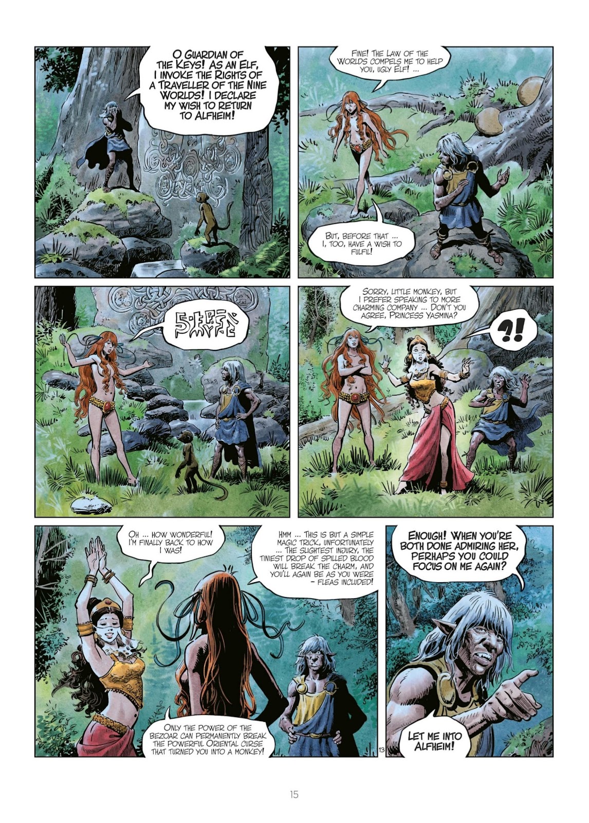 The World of Thorgal: Wolfcub Issue #7 - Page 17