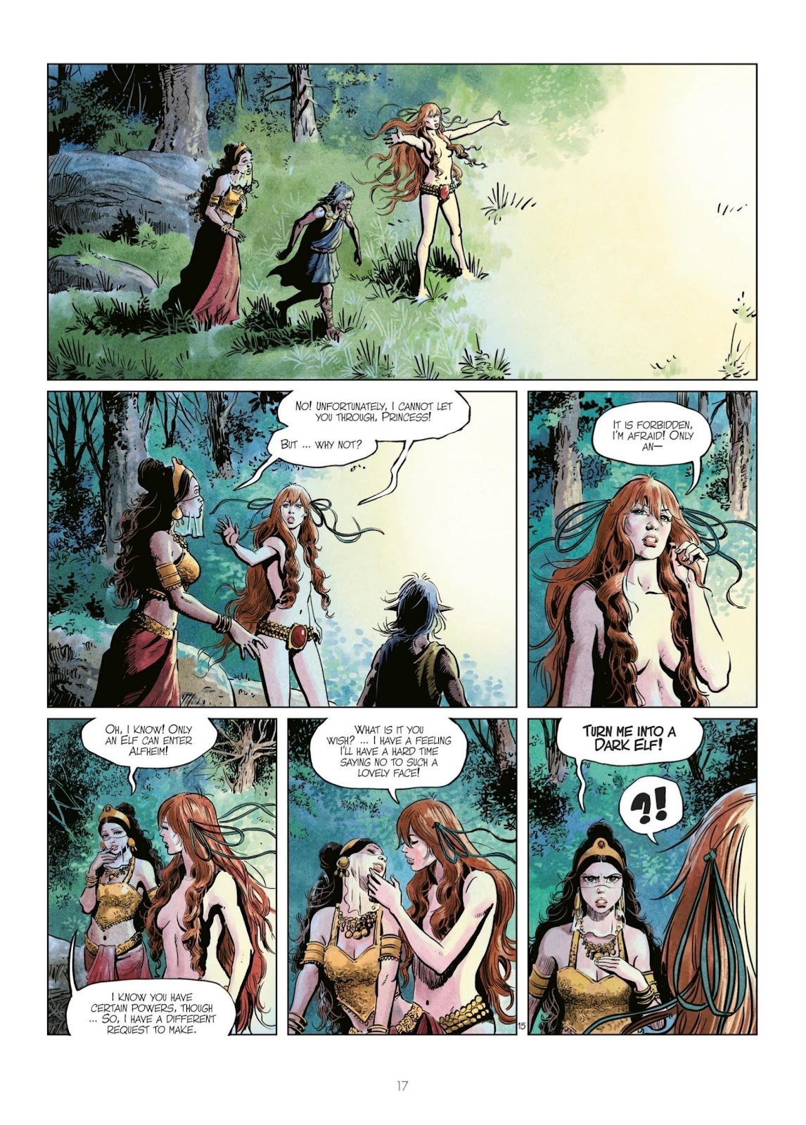 The World of Thorgal: Wolfcub Issue #7 - Page 19