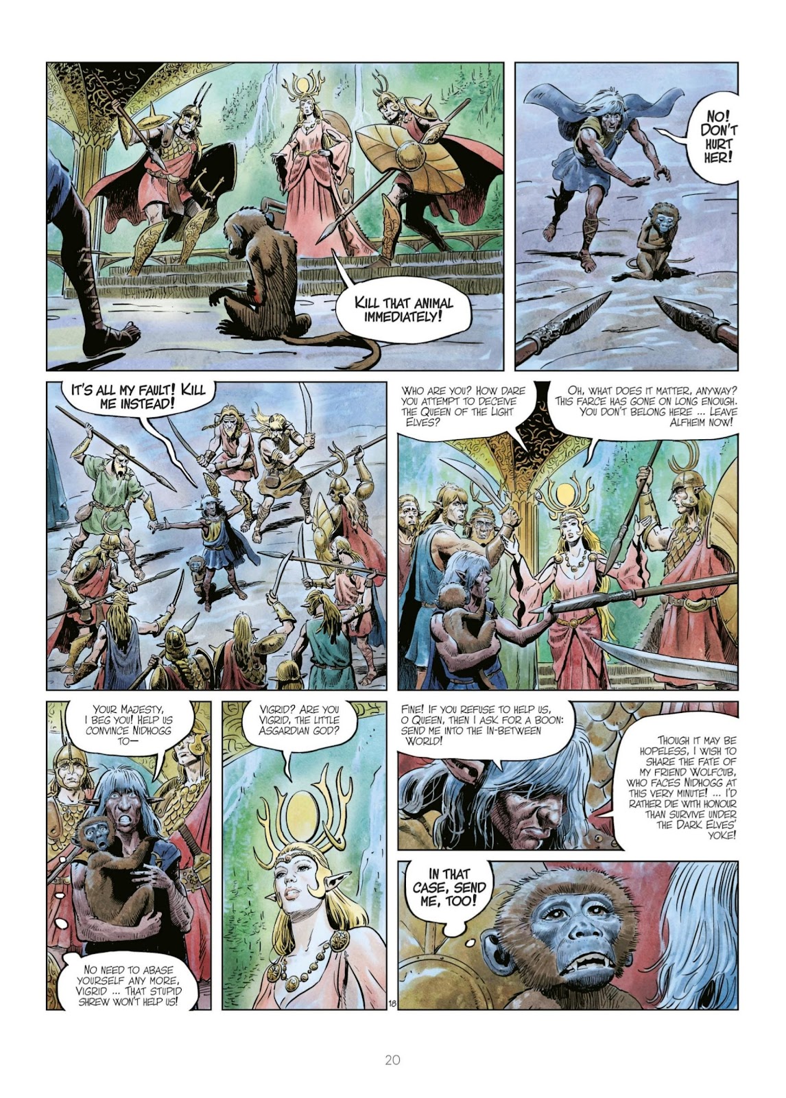 The World of Thorgal: Wolfcub Issue #7 - Page 22