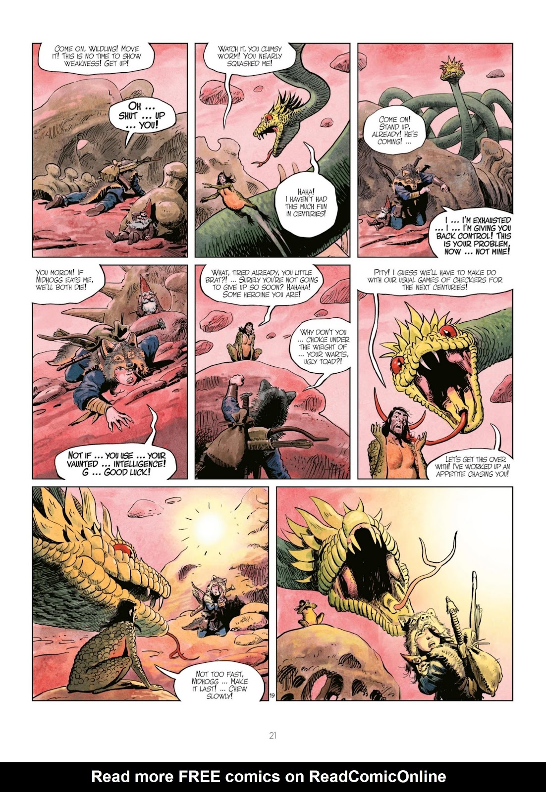 The World of Thorgal: Wolfcub Issue #7 - Page 23