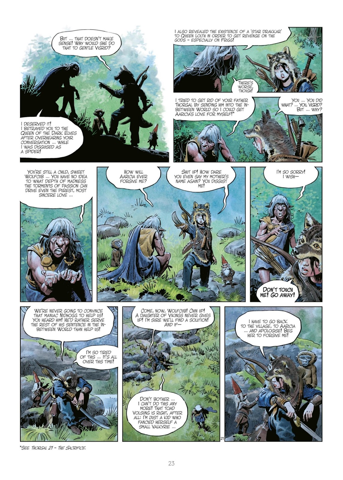 The World of Thorgal: Wolfcub Issue #7 - Page 25
