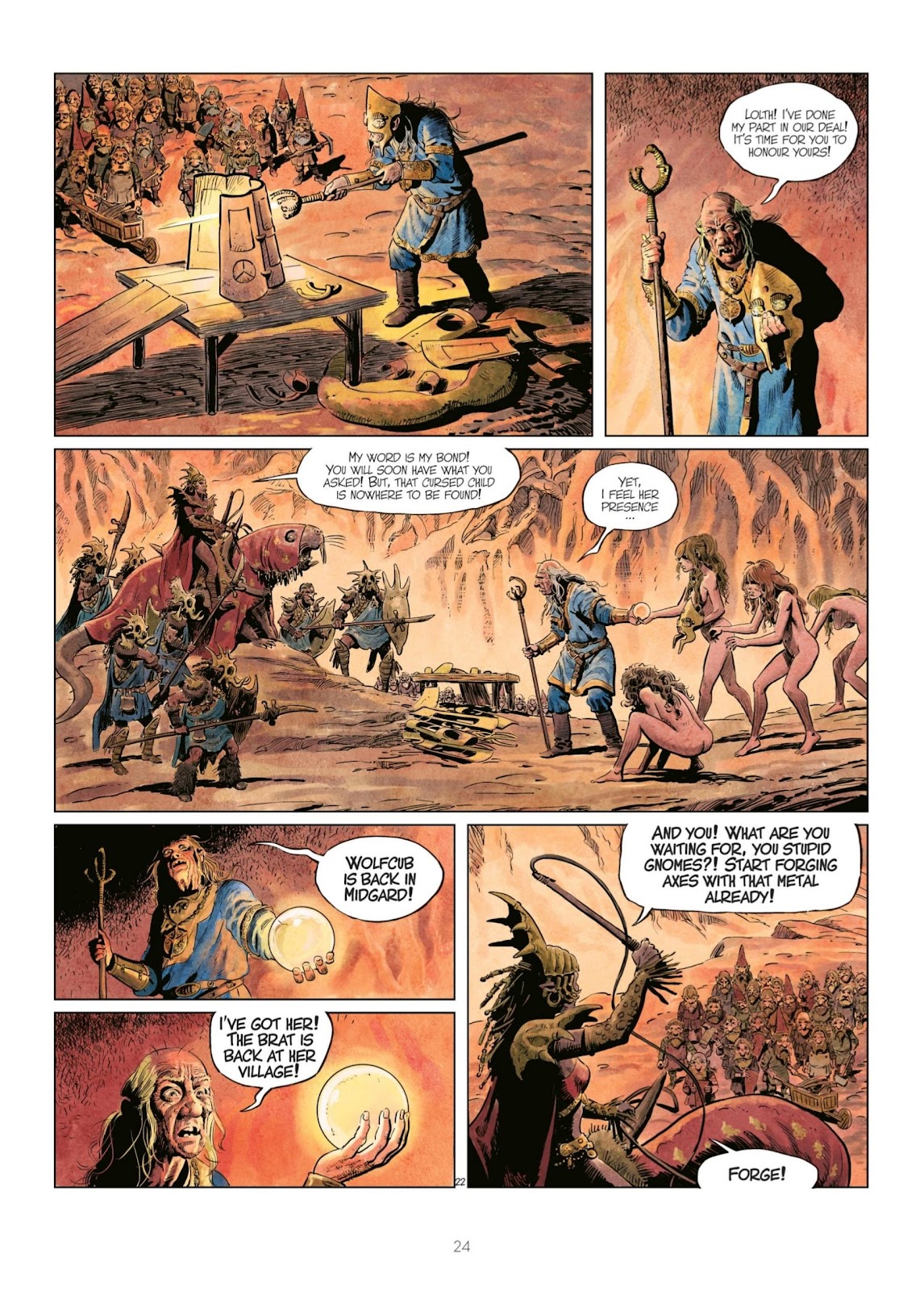 The World of Thorgal: Wolfcub Issue #7 - Page 26