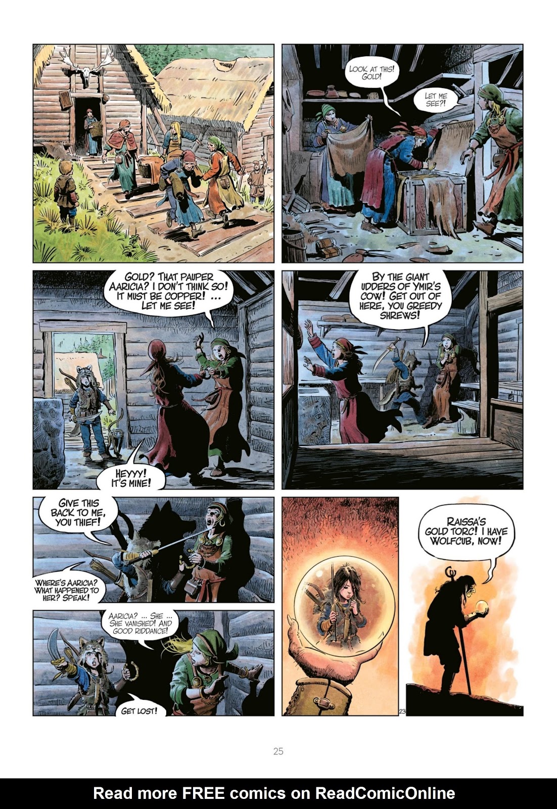 The World of Thorgal: Wolfcub Issue #7 - Page 27
