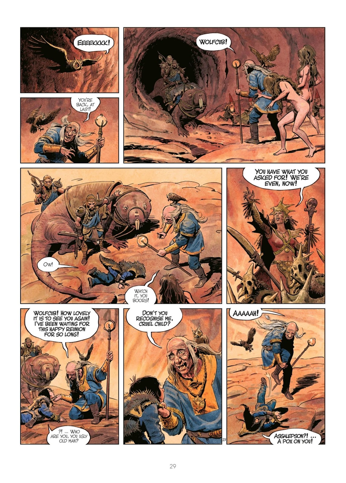 The World of Thorgal: Wolfcub Issue #7 - Page 31