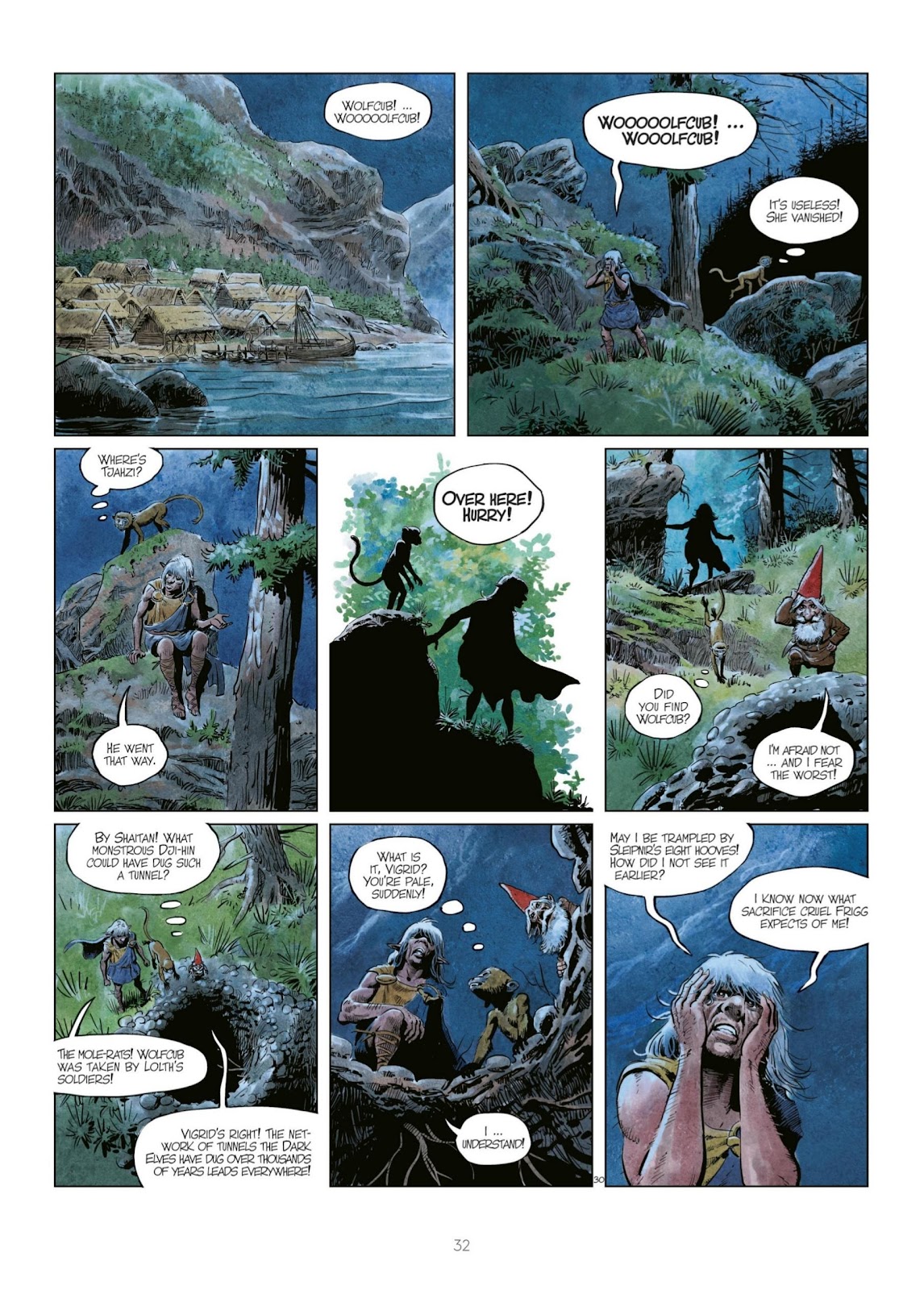 The World of Thorgal: Wolfcub Issue #7 - Page 34