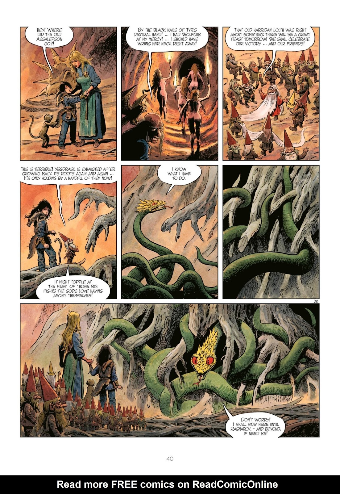 The World of Thorgal: Wolfcub Issue #7 - Page 42
