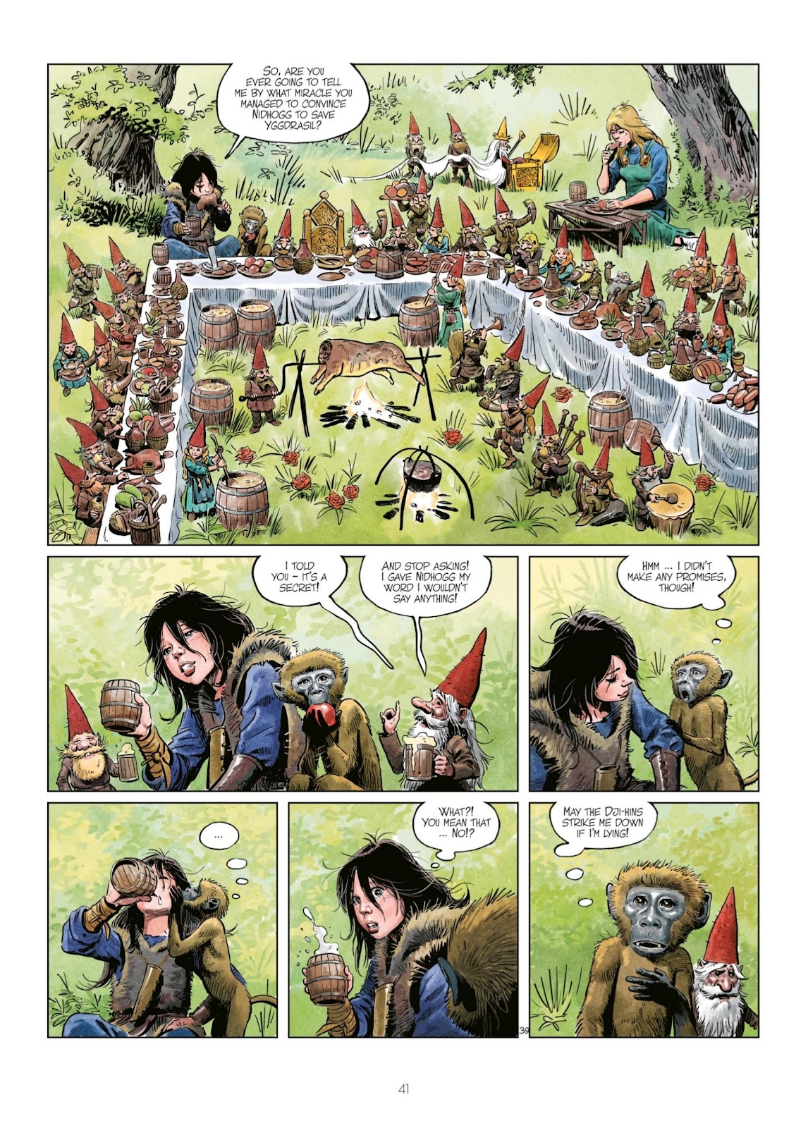 The World of Thorgal: Wolfcub Issue #7 - Page 43