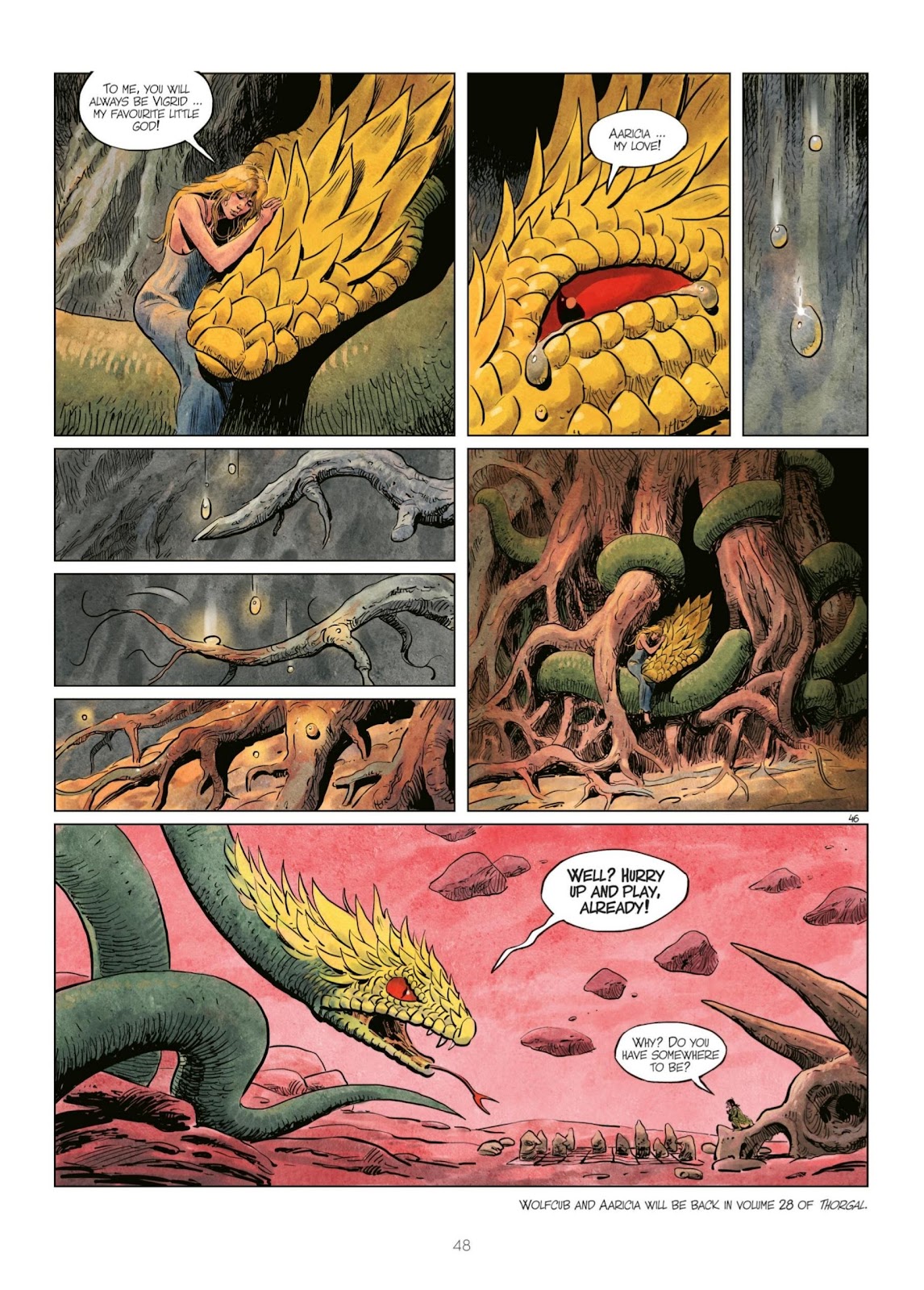 The World of Thorgal: Wolfcub Issue #7 - Page 50