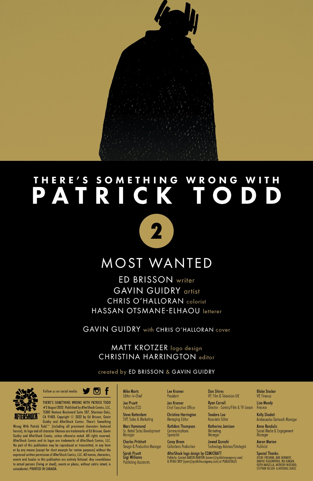 There's Something Wrong With Patrick Todd Issue #2 - Page 2