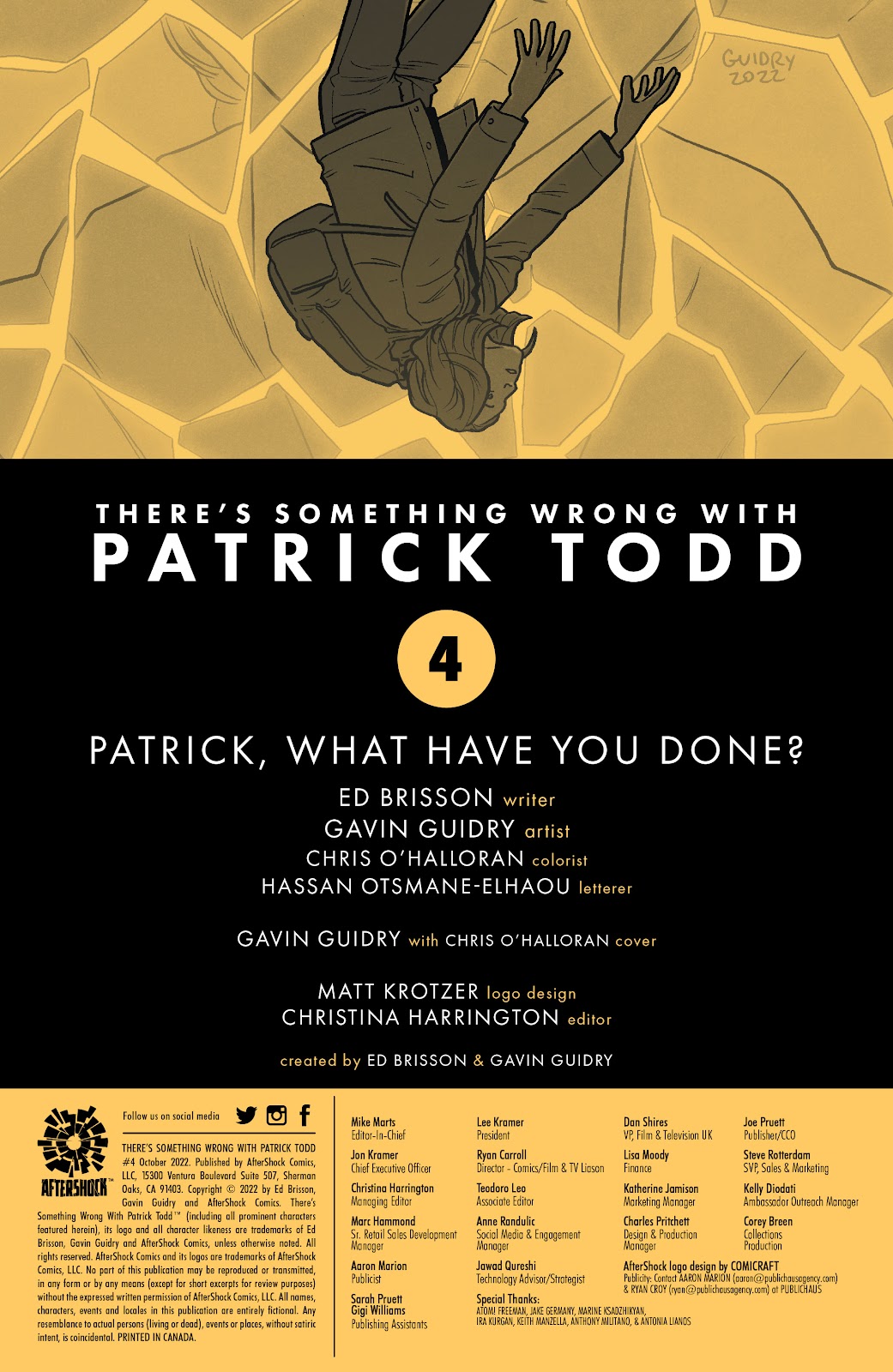 There's Something Wrong With Patrick Todd Issue #4 - Page 2