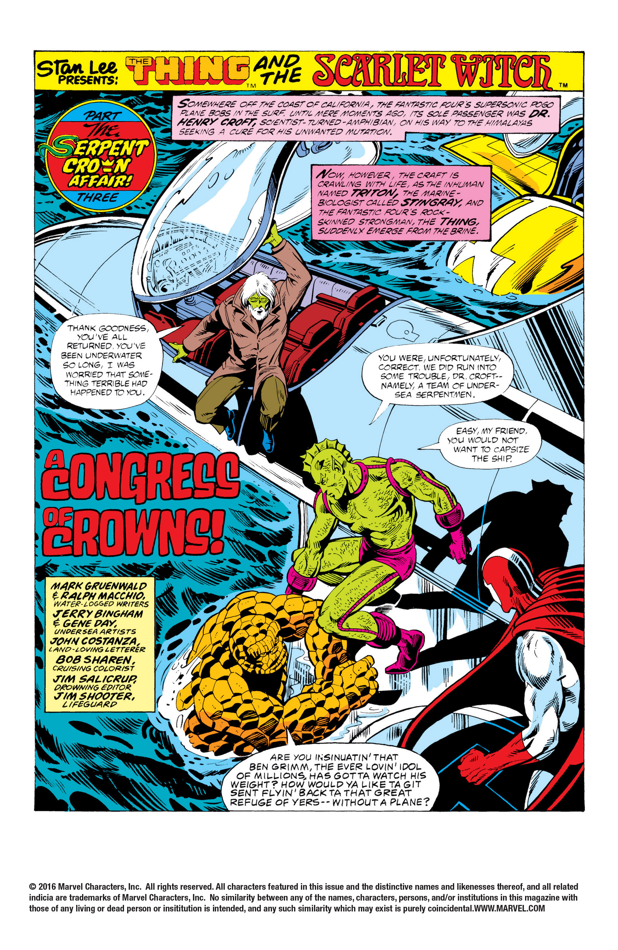 Thing: The Serpent Crown Affair TPB - Page 44